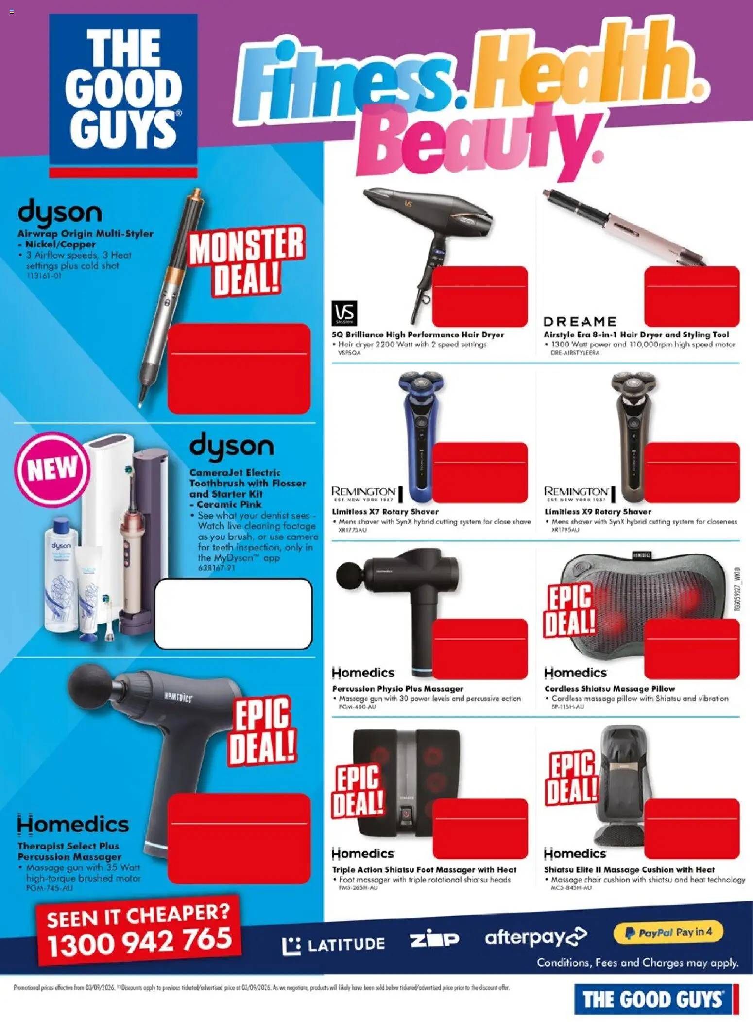 The Good Guys catalogue - valid from 03/09/2026 | Page: 11 | Products: Chair, Cushion, Electric toothbrush, Pillow