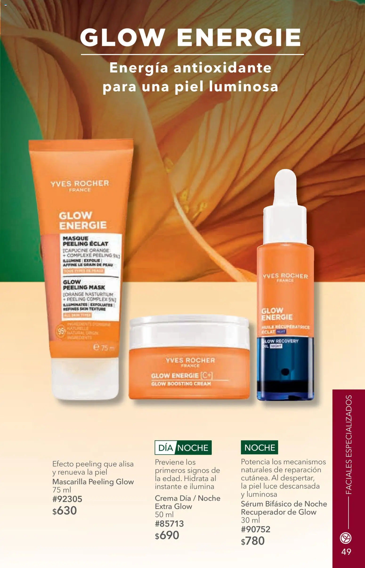 Nuevas ofertas de Yves Rocher válidas en toda la República Mexicana desde el 14/07/2026. ¡Encuentra las mejores ofertas en Yves Rocher campaña 10 2026! | Página: 49 | Productos: Serum, Crema, Mascarilla, Peeling