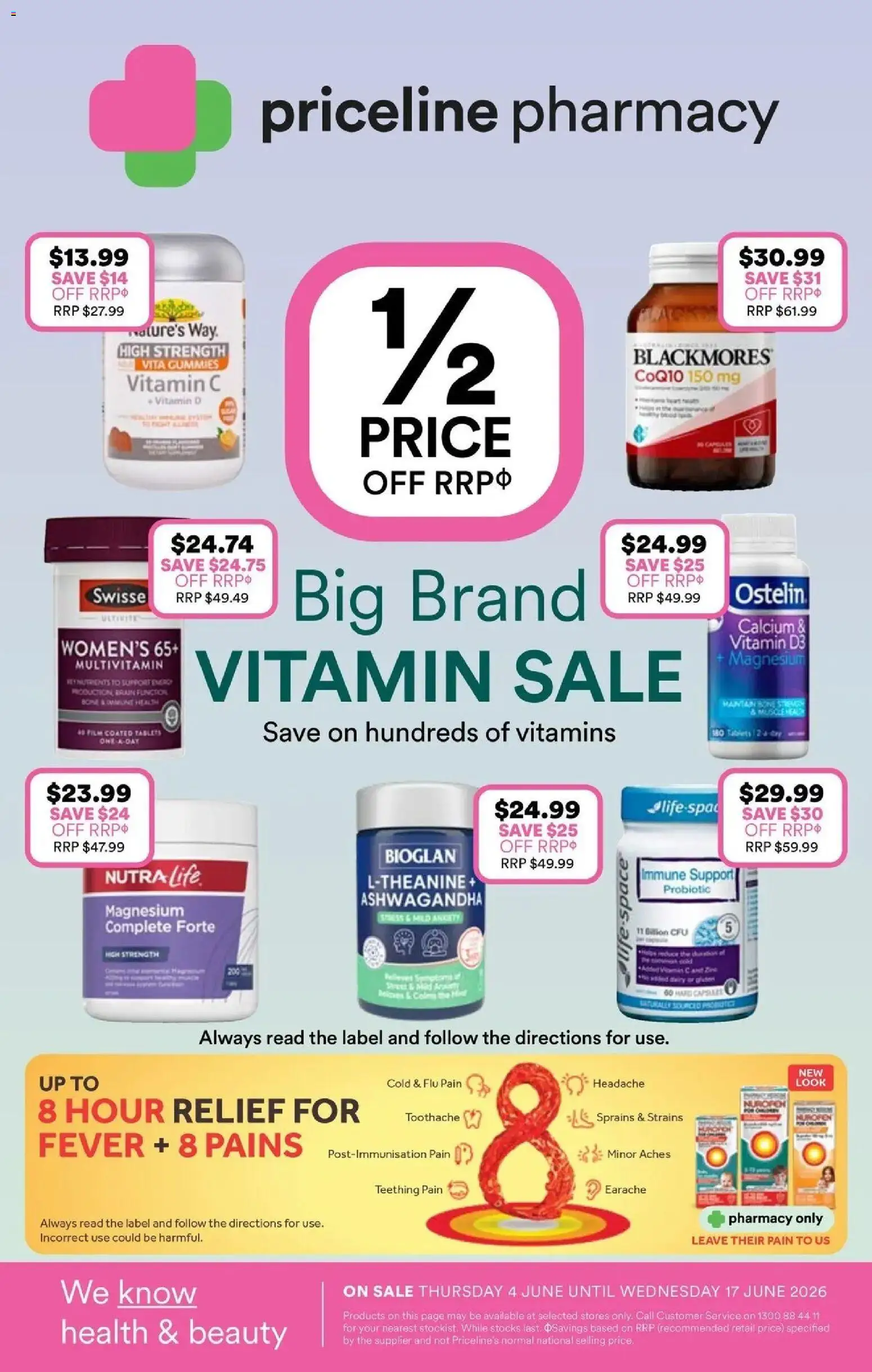 Priceline Pharmacy catalogue - valid from 03.06.2026 | Page: 36 | Products: Multivitamin, Tablets, Teething, Vitamin