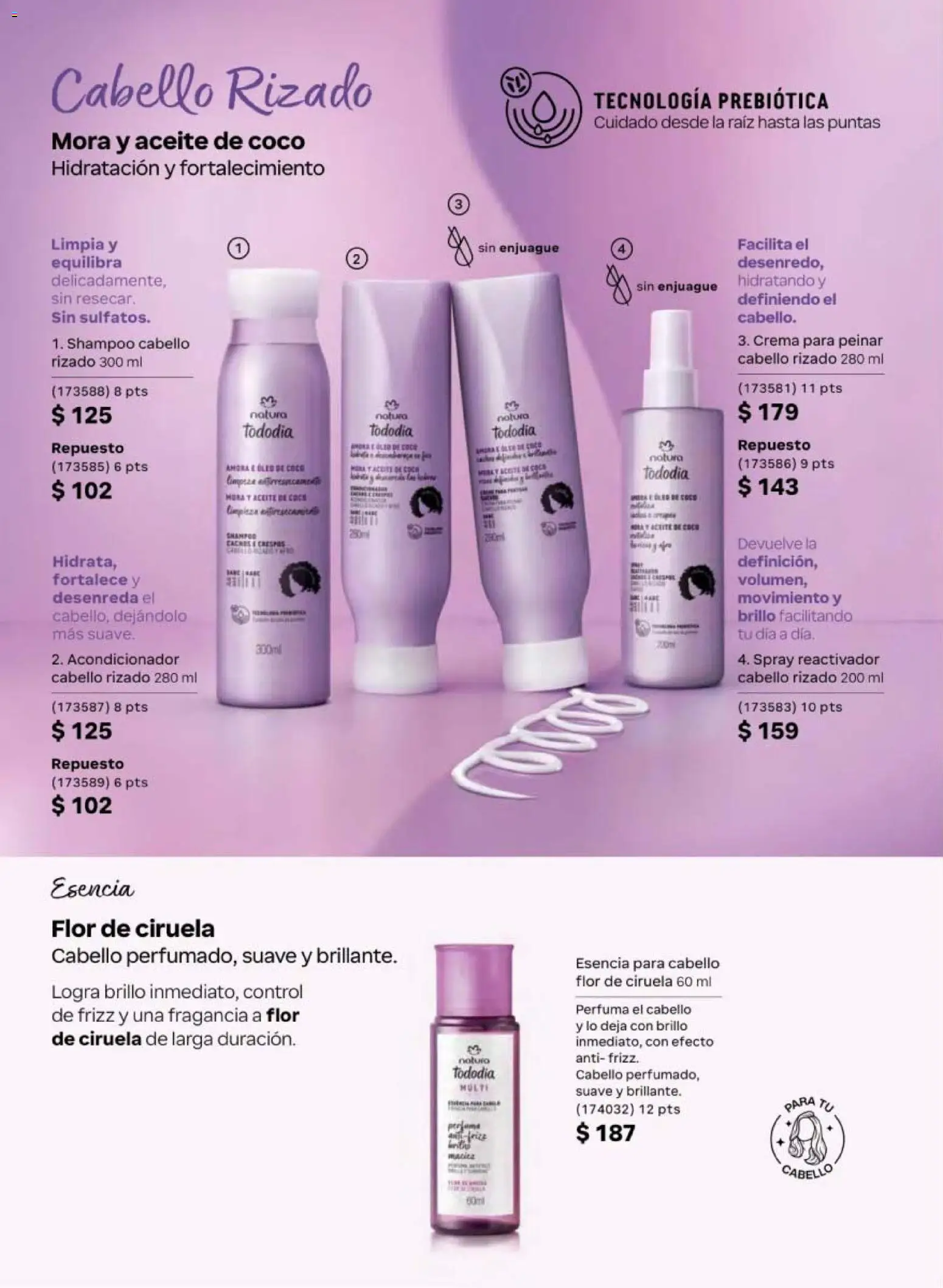 Nuevas ofertas de Natura válidas en toda la República Mexicana desde el 20/02/2026. ¡Encuentra las mejores ofertas en Natura campaña 4 2026! | Página: 136 | Productos: Crema, Brillo, Aceite, Acondicionador