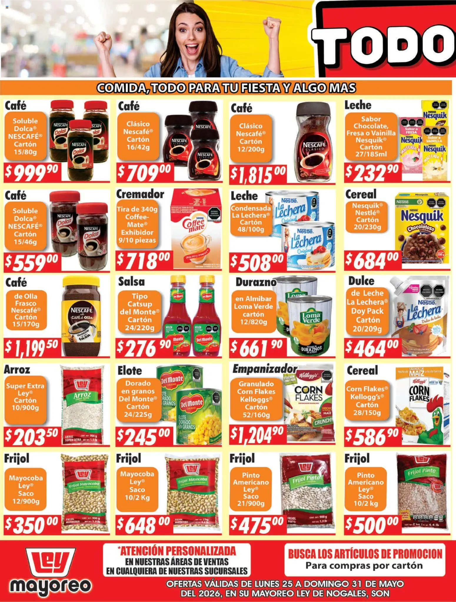 Nuevas ofertas de Casa Ley válidas en toda la República Mexicana desde el 25.05.2026. ¡Encuentra las mejores ofertas en Casa Ley folleto Nogales! | Página: 3
