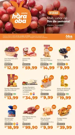Oba Hortifruti - Ofertas da semana - Pré-Visualização do folheto da loja Oba Hortifruti, válido de 23/10/2026