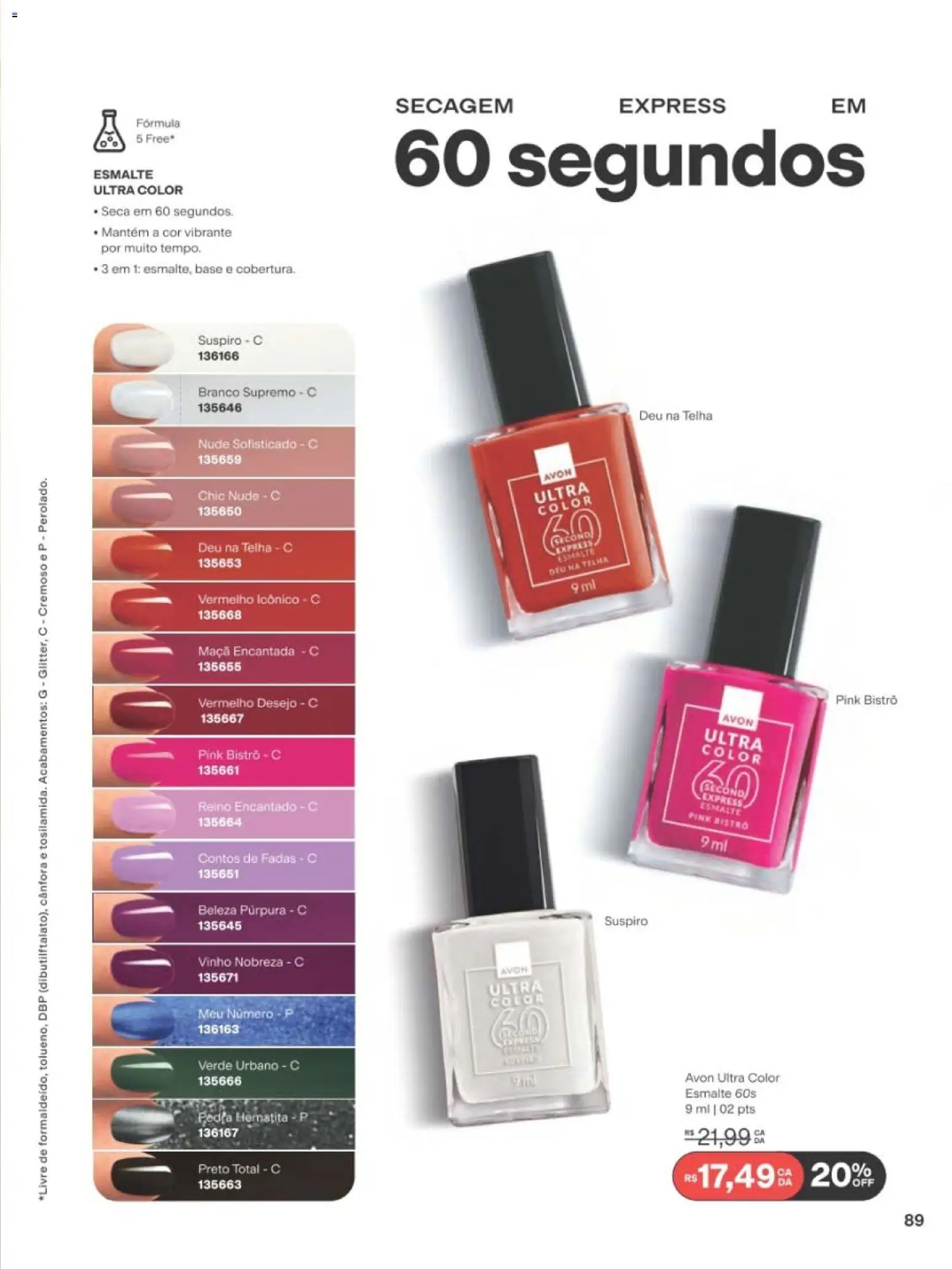 Avon Folheto - válido de 03/11/2026 | Página: 89
