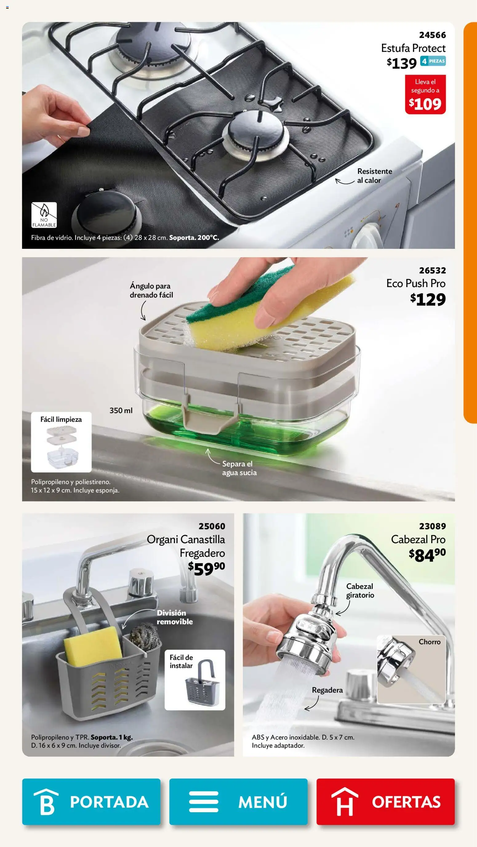 Nuevas ofertas de Betterware válidas en toda la República Mexicana desde el 02/11/2026. ¡Encuentra las mejores ofertas en Betterware campaña 11 2026! | Página: 51