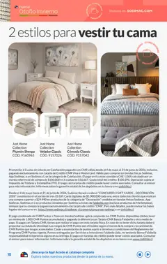 Sodimac Ofertas válido desde el 30.06.2026 | Página: 10 | Productos: Cama, Banco, Plumón, Sobre