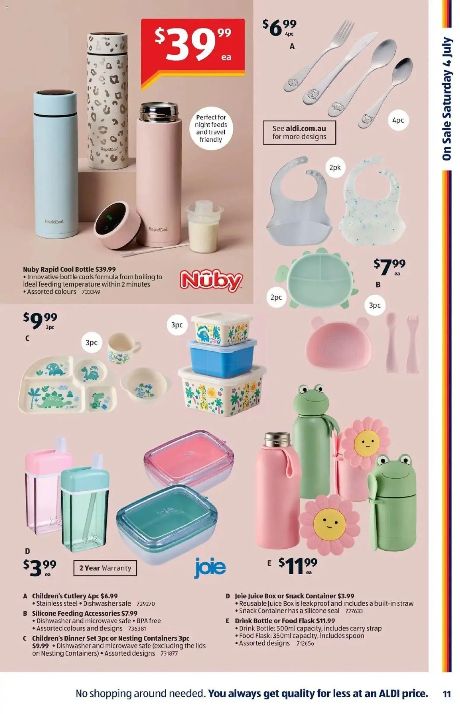 Aldi catalogue - valid from 01/07/2026 | Page: 11 | Products: Accessories, Pc, Safe, Dishwasher