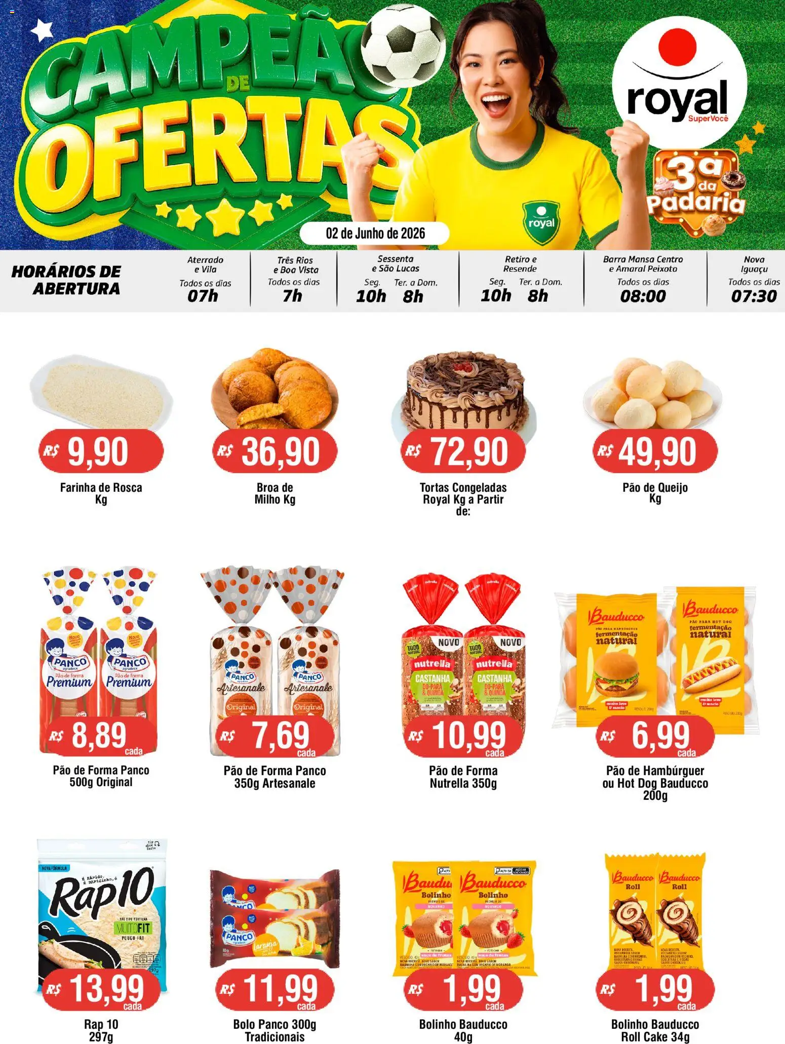 Royal Supermercados Folheto - válido de 02.06.2026 | Página: 1
