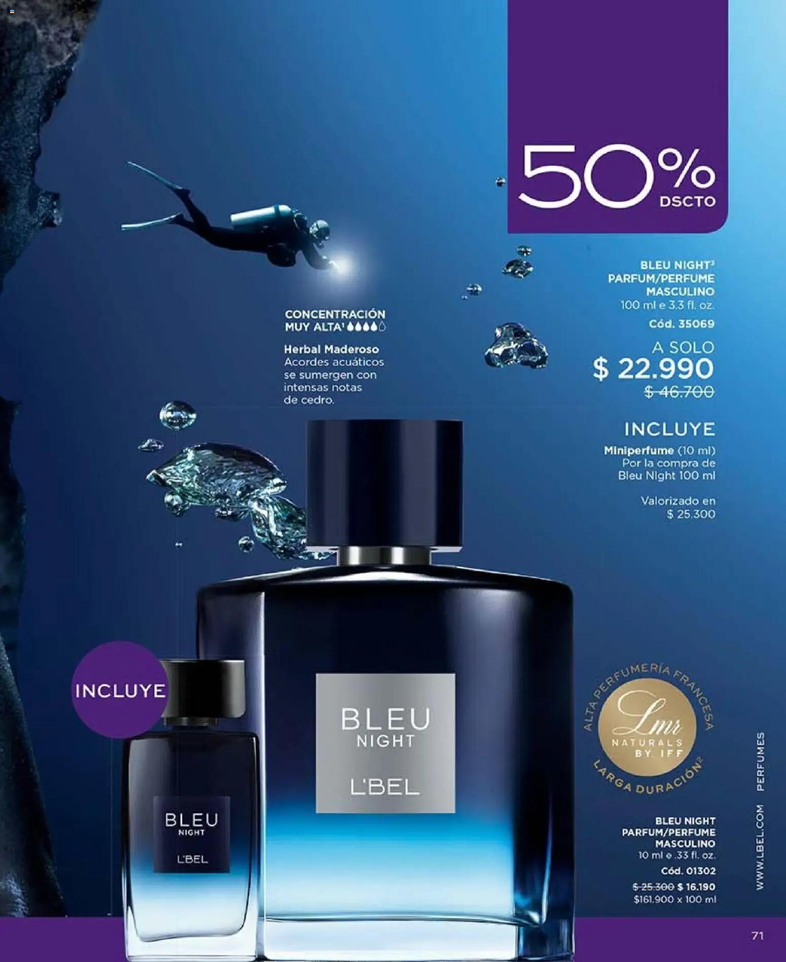 Catálogo L'Bel Campaña 16 │ válido desde el 28.09.2026 | Página: 71 | Productos: Perfumes