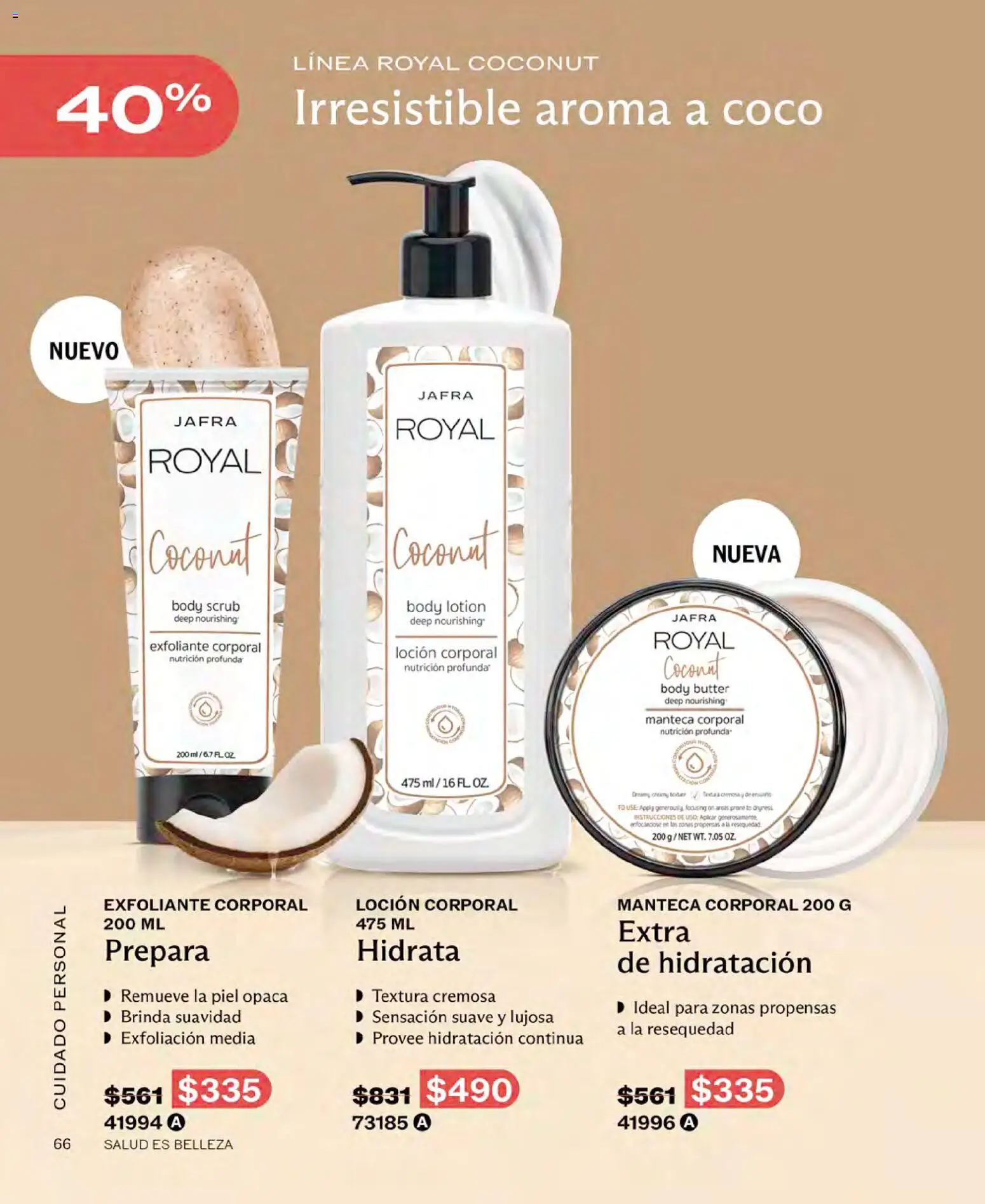 Nuevas ofertas de JAFRA válidas en toda la República Mexicana desde el 01/09/2026. ¡Encuentra las mejores ofertas en JAFRA catálogo! | Página: 66