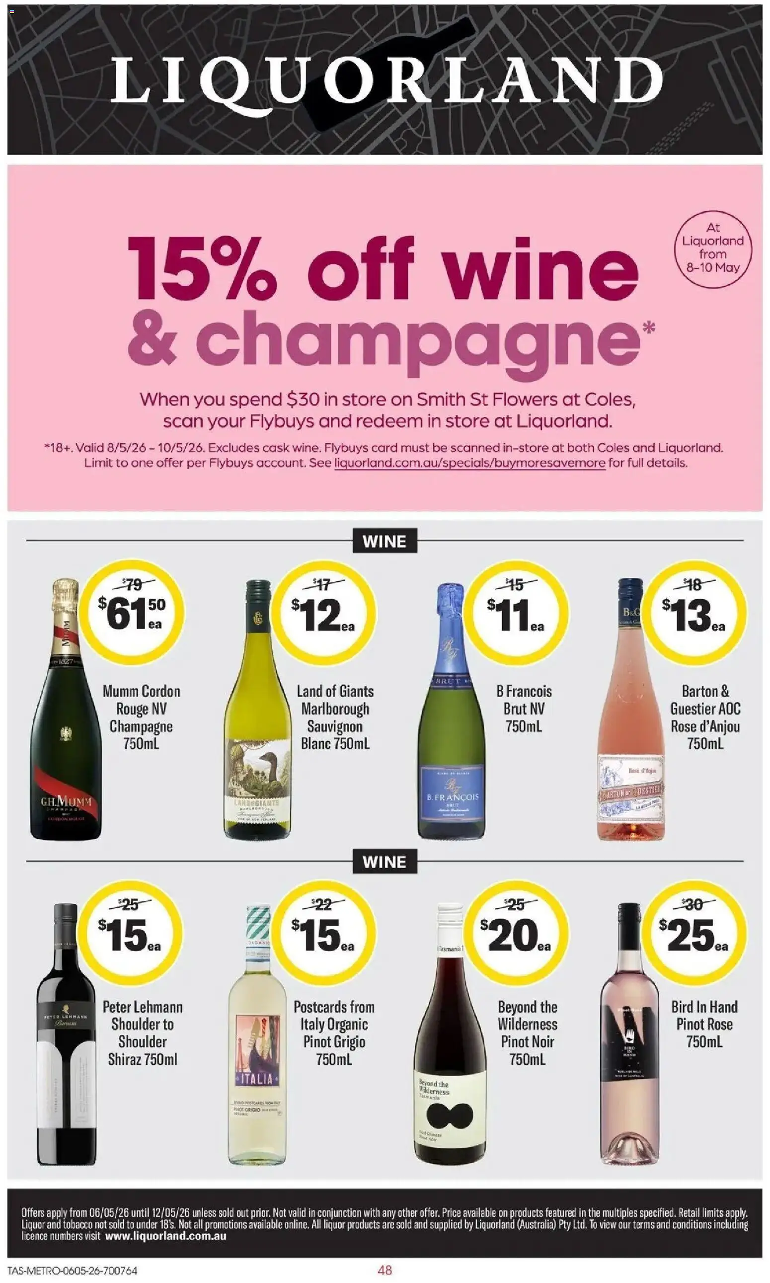 Coles catalogue - valid from 05.05.2026 | Page: 48 | Products: Wine