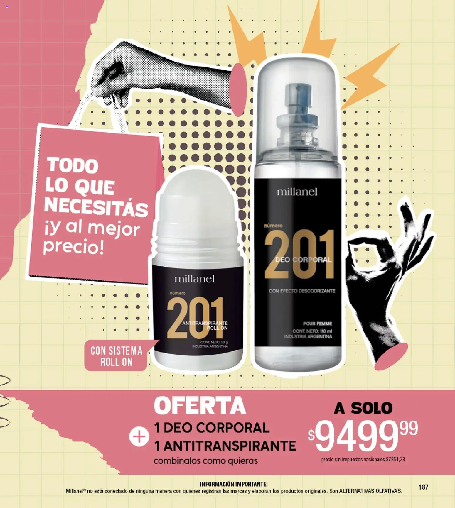 Millanel - Catálogo │ válido desde el 25.05.2026 | Página: 211 | Productos: Antitranspirante