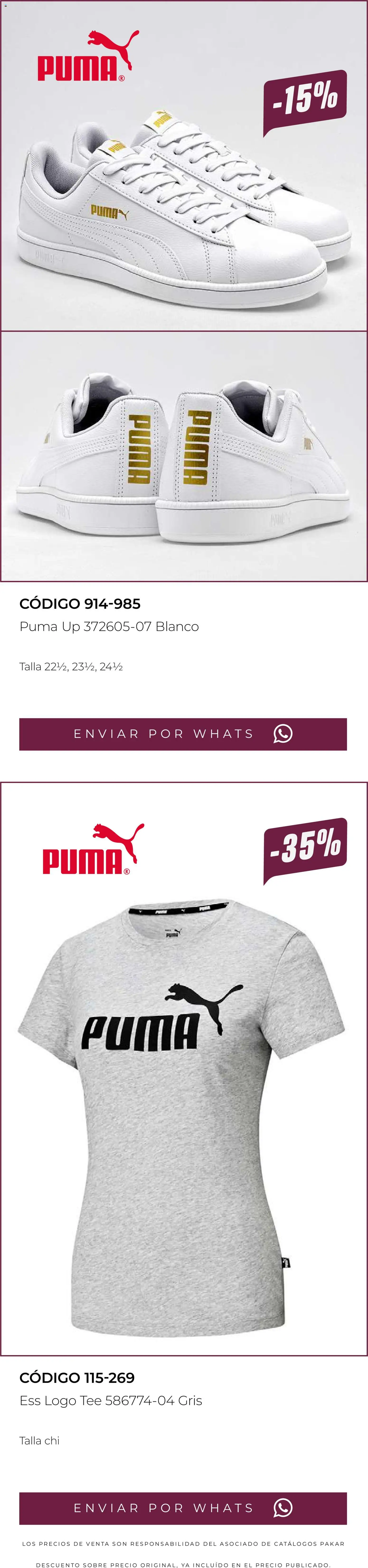 Nuevas ofertas de SC Pakar válidas en toda la República Mexicana desde el 13.03.2026. ¡Encuentra las mejores ofertas en SC Pakar catálogo Últimos pares premium ! | Página: 29
