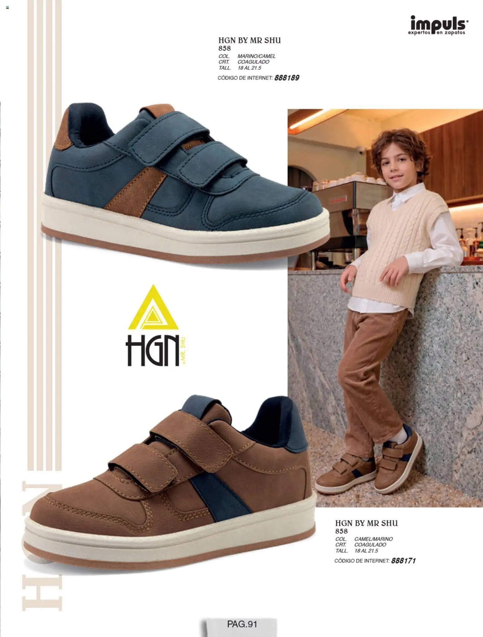 Nuevas ofertas de Impuls válidas en toda la República Mexicana desde el 01/07/2026. ¡Encuentra las mejores ofertas en Impuls catálogo Niño! | Página: 93 | Productos: Zapatos