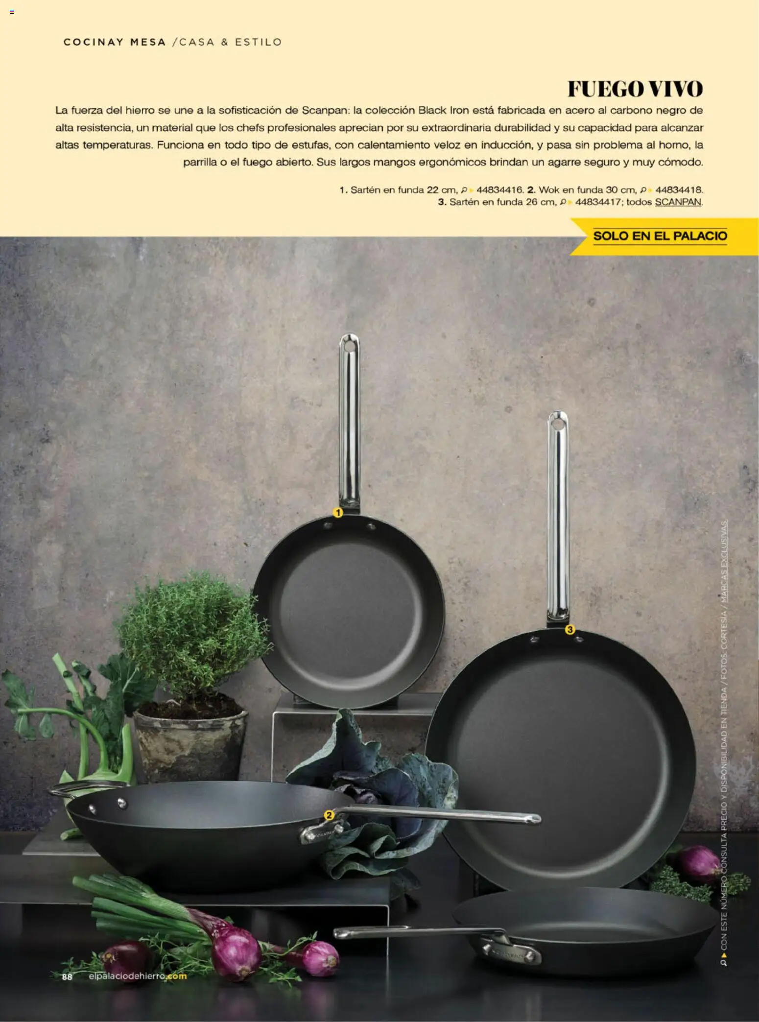 Nuevas ofertas de Palacio De Hierro válidas en toda la República Mexicana desde el 01/09/2026. ¡Encuentra las mejores ofertas en Palacio De Hierro catálogo La Gaceta! | Página: 92 | Productos: Parrilla, Mesa, Sartén, Wok