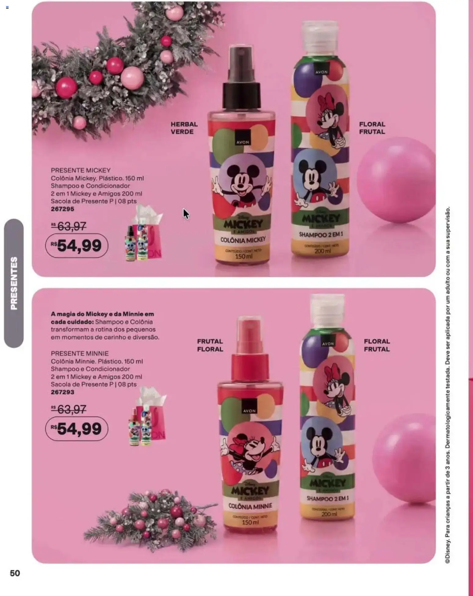 Avon Folheto - válido de 12/10/2026 | Página: 50 | Produtos: Shampoo, Condicionador, Sacola