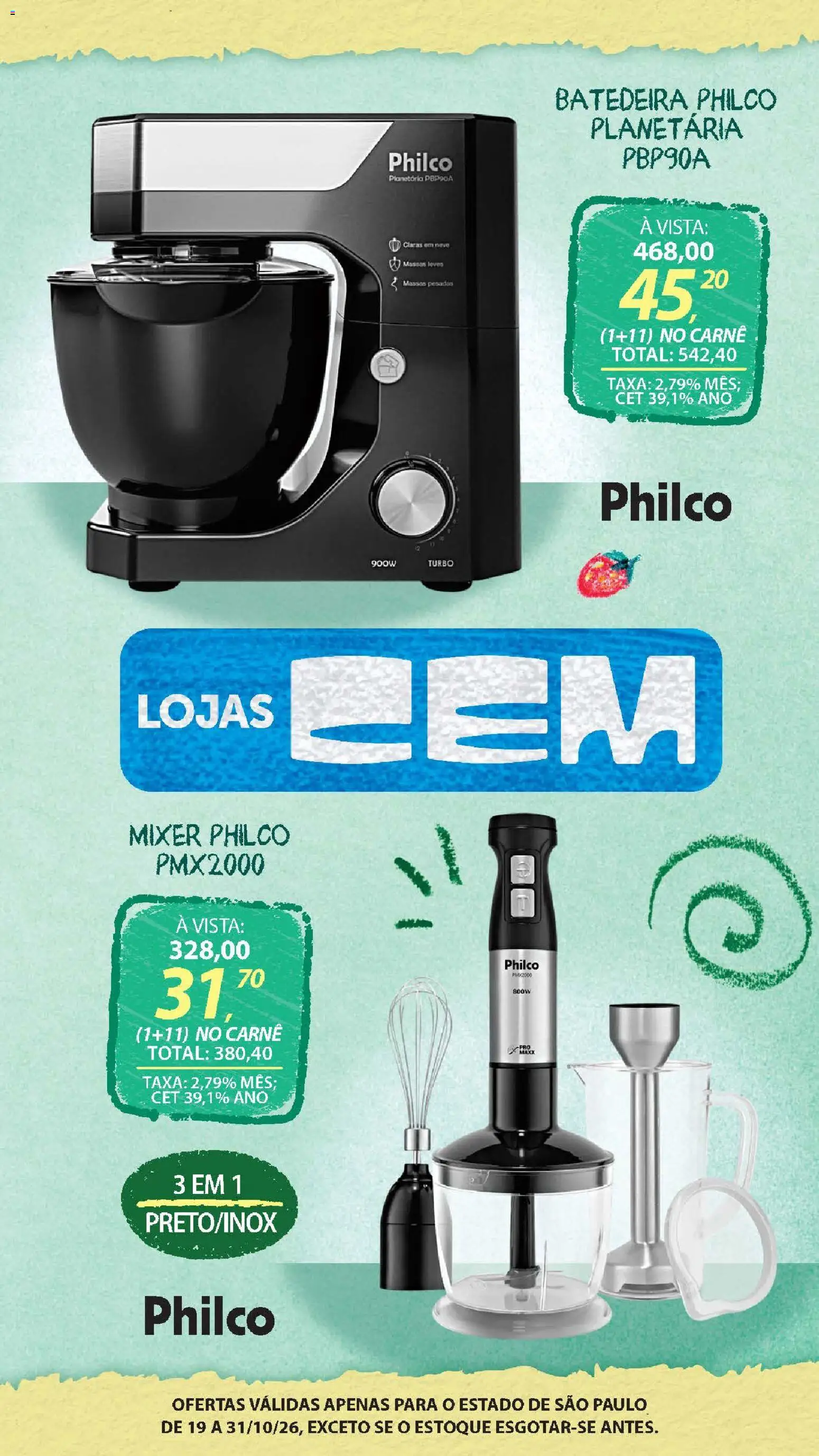 Lojas Cem Folheto - válido de 19/10/2026 | Página: 76