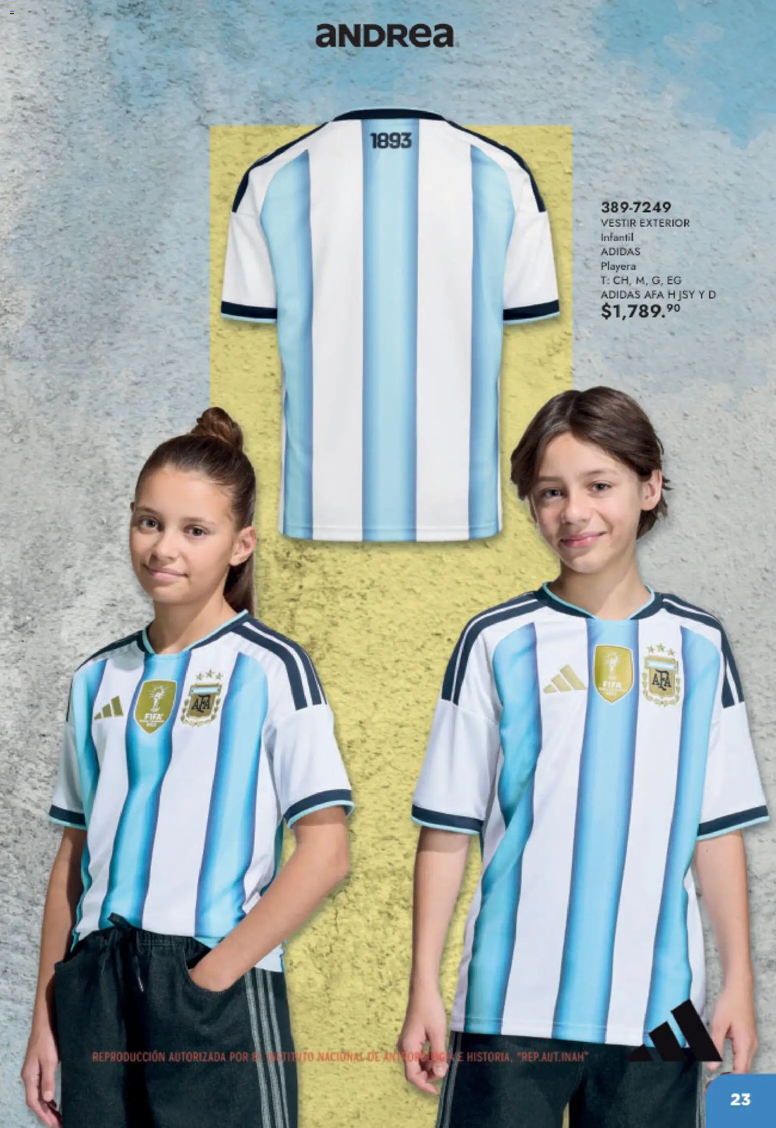 Nuevas ofertas de Andrea válidas en toda la República Mexicana desde el 17.05.2026. ¡Encuentra las mejores ofertas en Andrea catálogo Listos para ganar! | Página: 23 | Productos: Playera