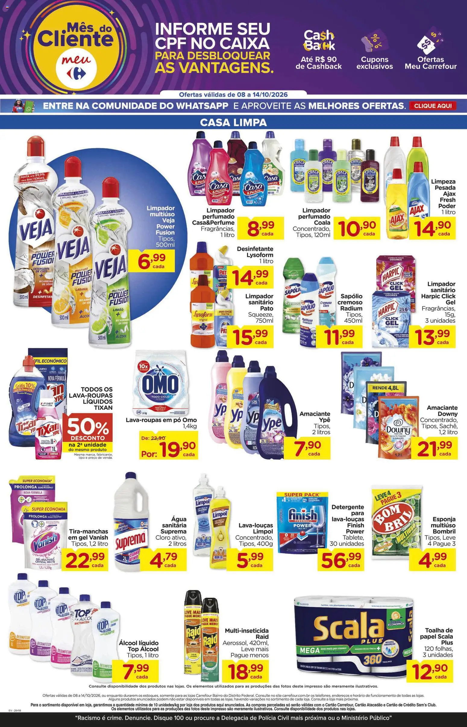 Carrefour Bairro Folheto - válido de 08/10/2026 | Página: 7