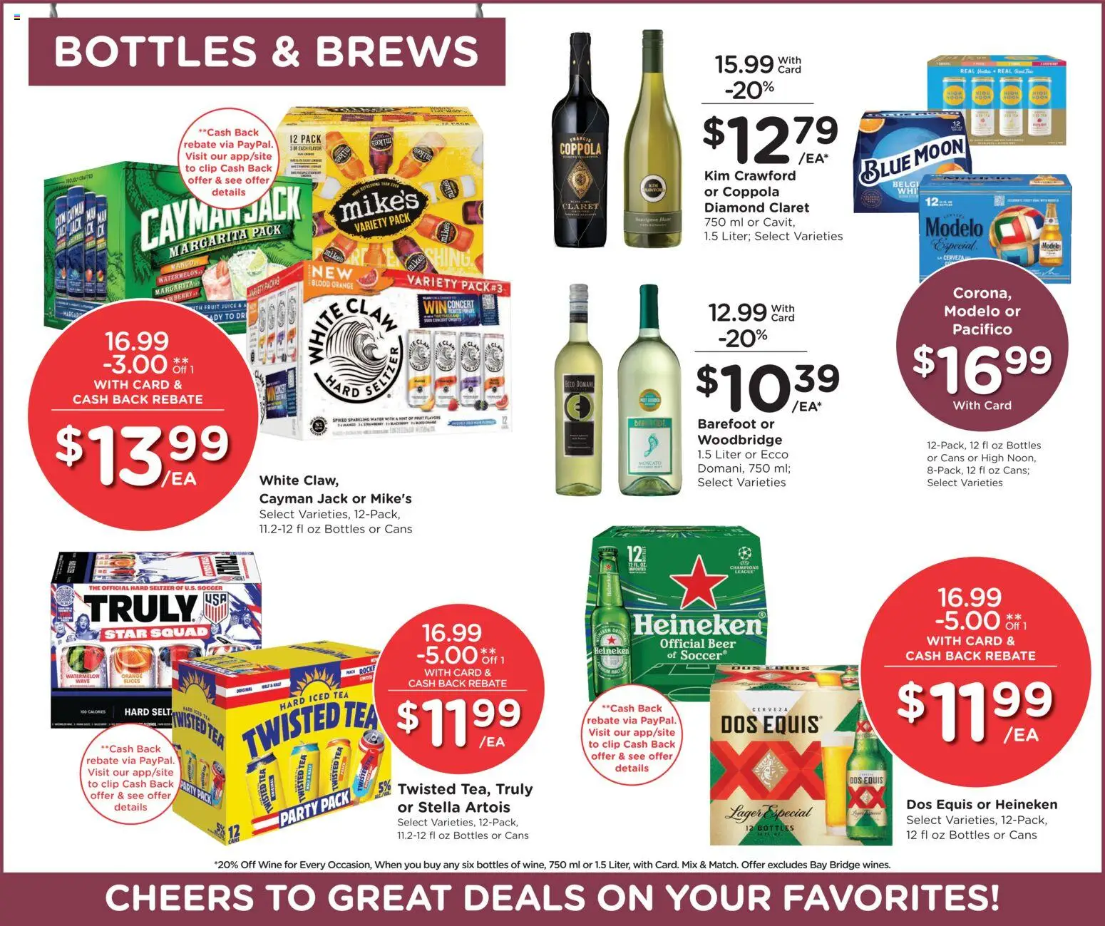 Smith's Weekly Ad - ID - valid from 17.06.2026 | Page: 9 | Products: Clip, Beer, Water, Watermelon