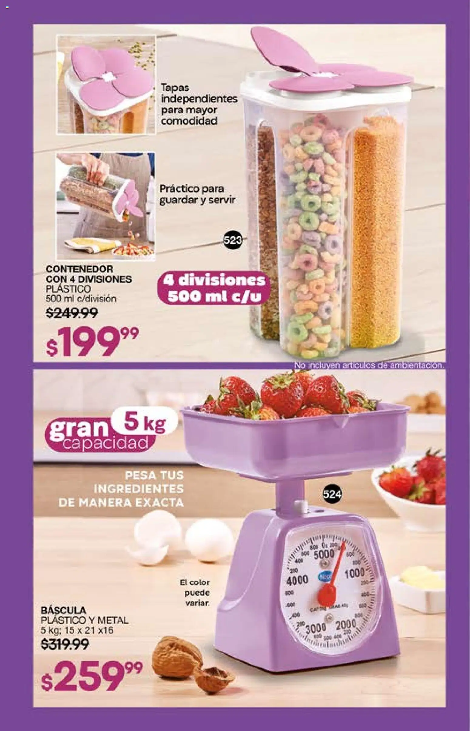Nuevas ofertas de Fuller válidas en toda la República Mexicana desde el 01.04.2026. ¡Encuentra las mejores ofertas en Fuller campaña 26 2026! | Página: 182 | Productos: Pesa, Contenedor