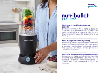 Vista previa de folleto Quality Products catálogo de la Quality Products válido desde 01.04.2026 | Página: 12 | Productos: Licuadora