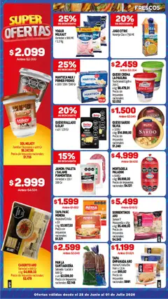 Vista previa Makro VOLVETE A ILUSIONAR válido desde el 25/06/2026 | Página: 4 | Productos: Mortadela, Sostén, Pan, Jamón