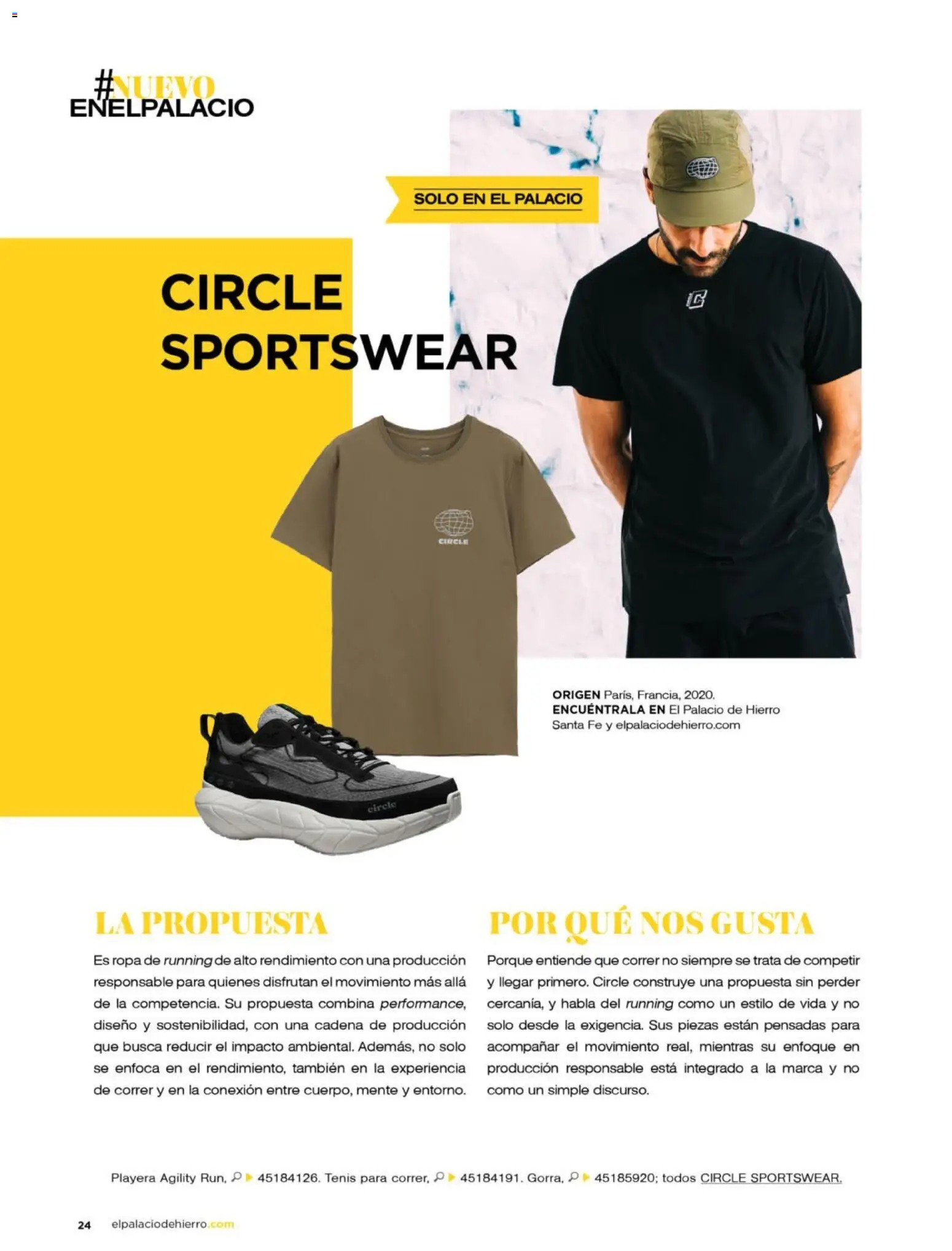 Nuevas ofertas de Palacio De Hierro válidas en toda la República Mexicana desde el 01/08/2026. ¡Encuentra las mejores ofertas en Palacio De Hierro catálogo! | Página: 27 | Productos: Tenis, Ropa, Playera, Cadena