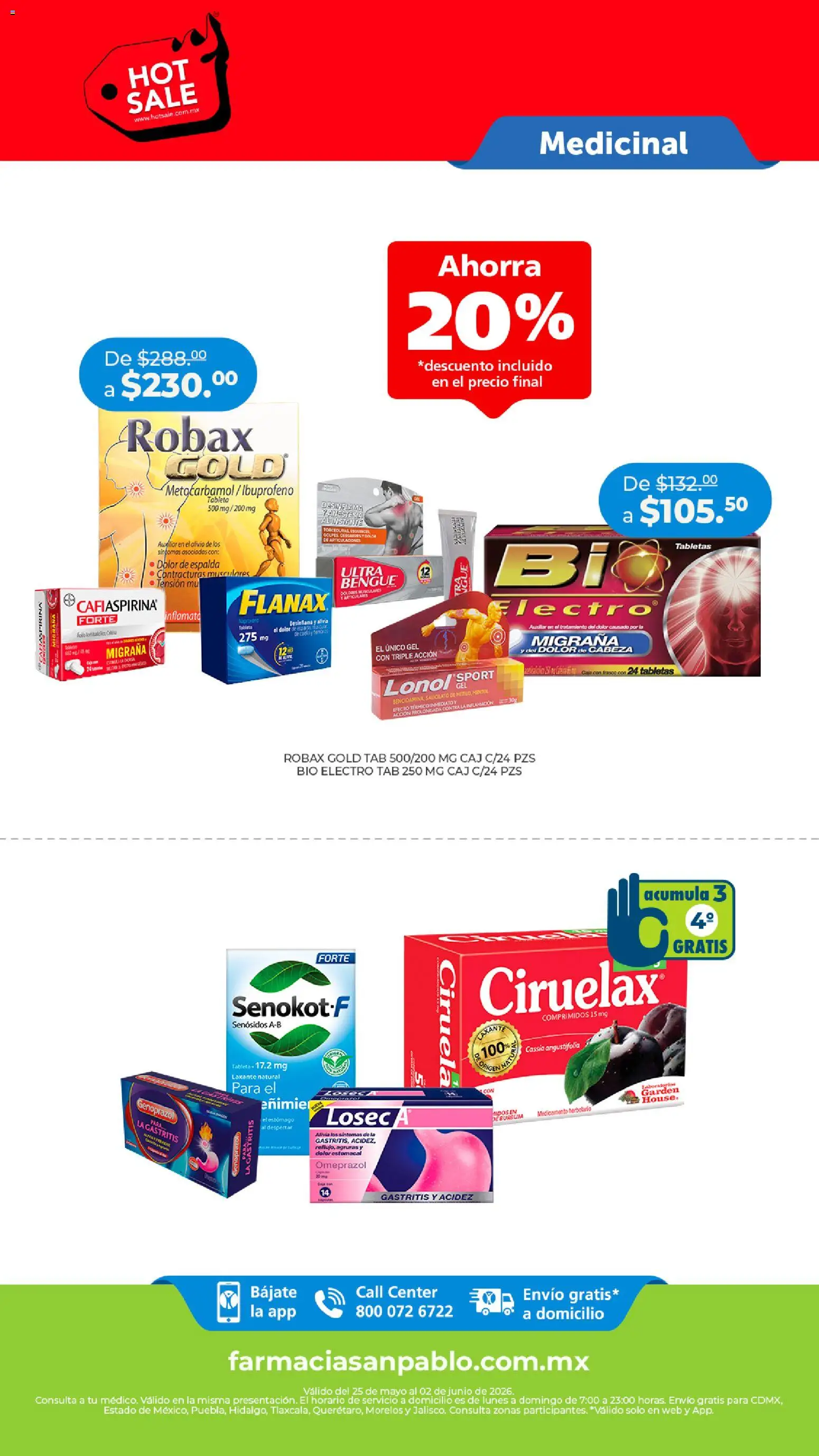 ¡El último » catálogo de Farmacia San Pablo para Junio « está aquí! Descubre las SUPER OFERTAS. | México