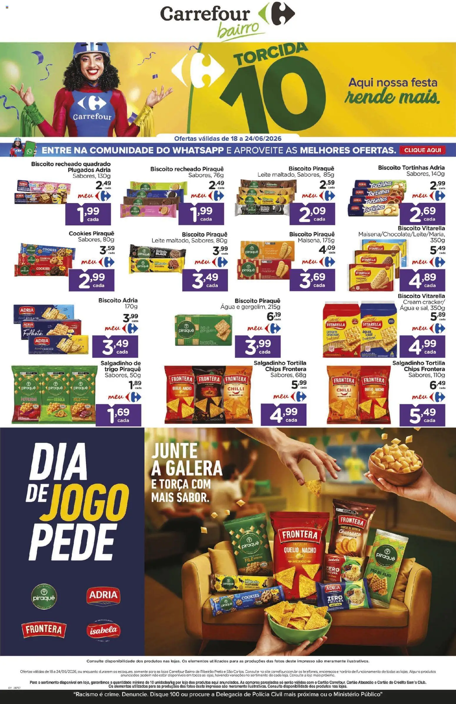 Carrefour Bairro Folheto - válido de 18.06.2026 | Página: 1
