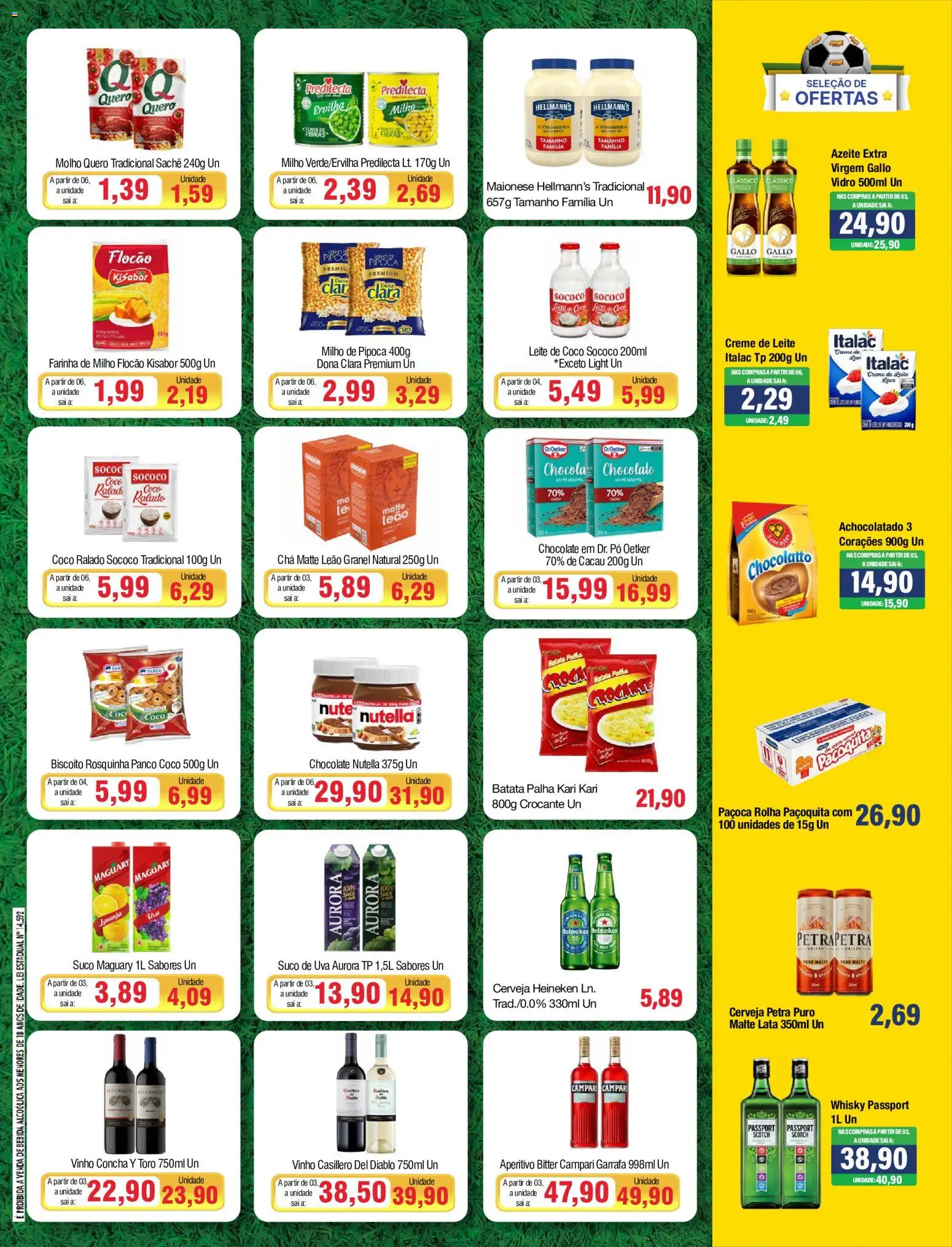 Spani Atacadista Folheto - válido de 02.06.2026 | Página: 3 | Produtos: Batata palha, Maionese, Azeite, Leite de coco