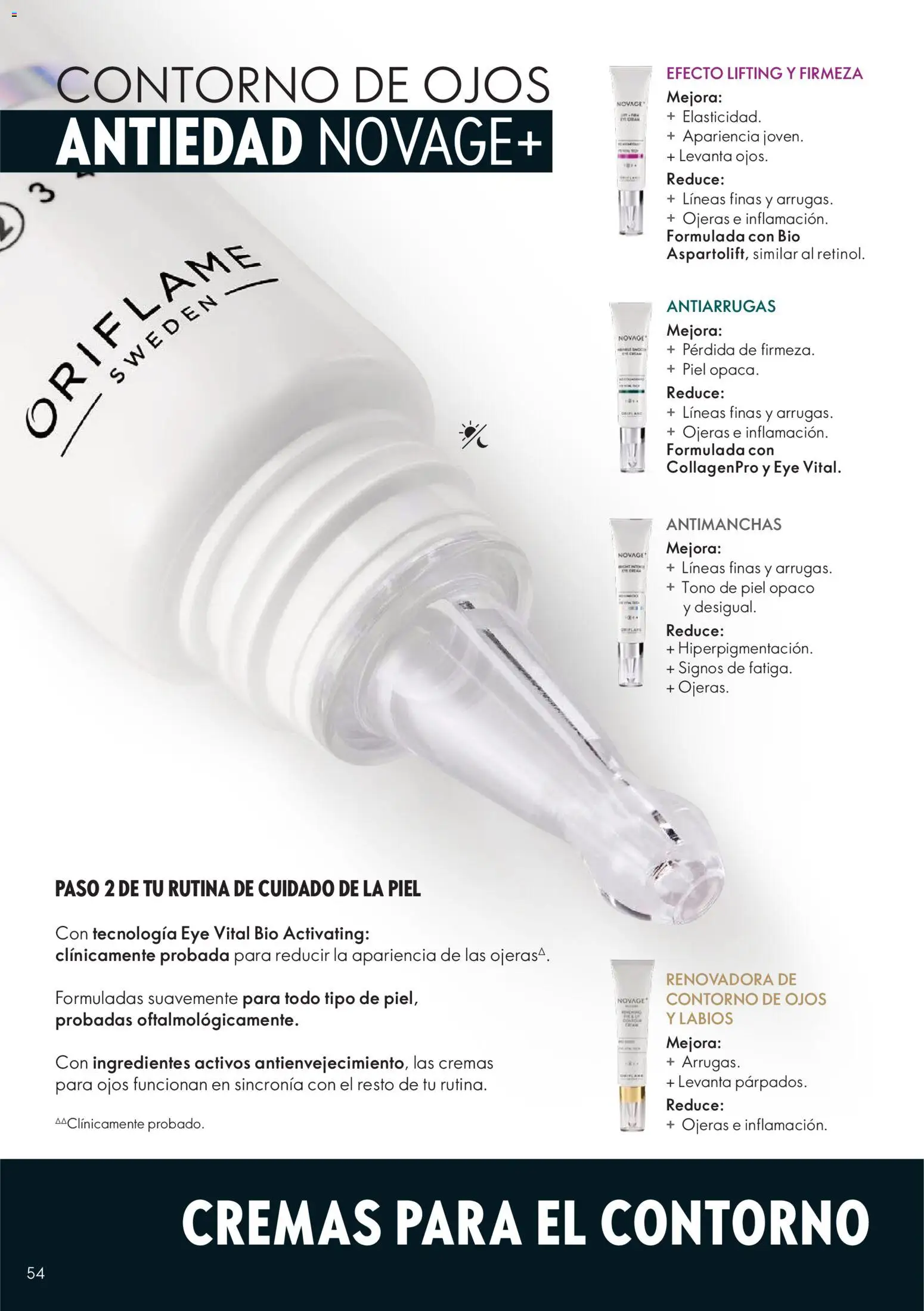 Oriflame Ofertas │ válido desde el 10.07.2026 | Página: 54 | Productos: Contorno, Contorno de ojos