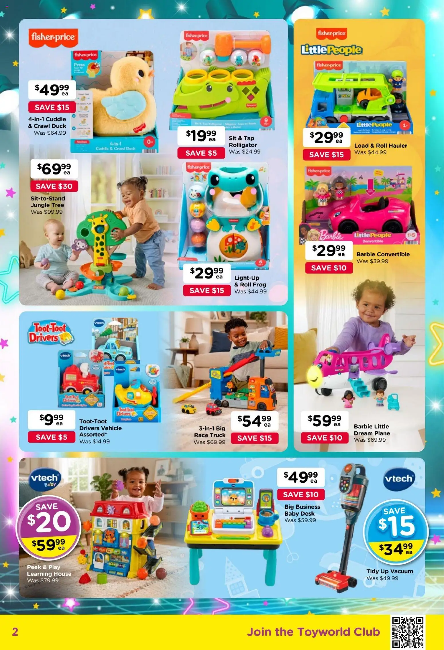 Toyworld catalogue - valid from 23/09/2026 | Page: 2 | Products: Desk, Duck, Tap, Press