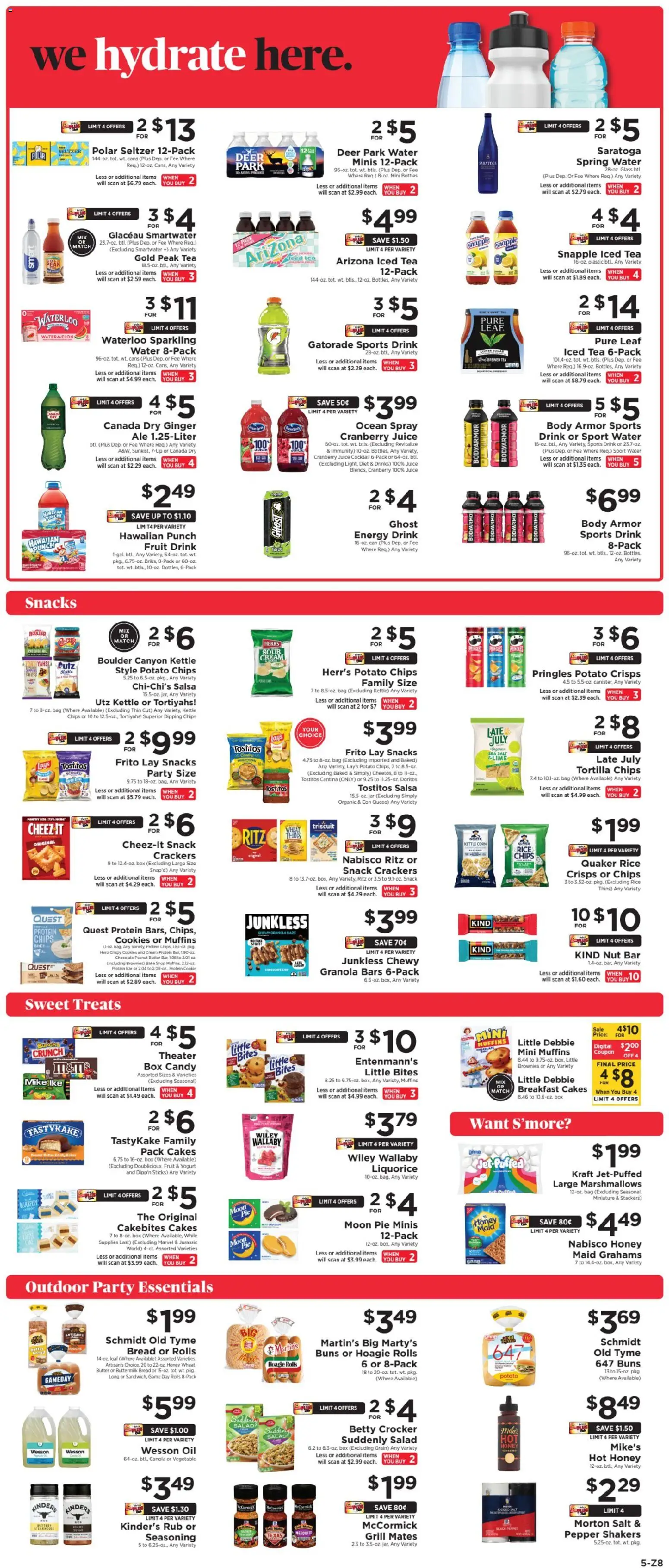 ShopRite Weekly Ad - valid from 29.05.2026 | Page: 7 | Products: Yogurt, Cookies, Pepper, Kettle