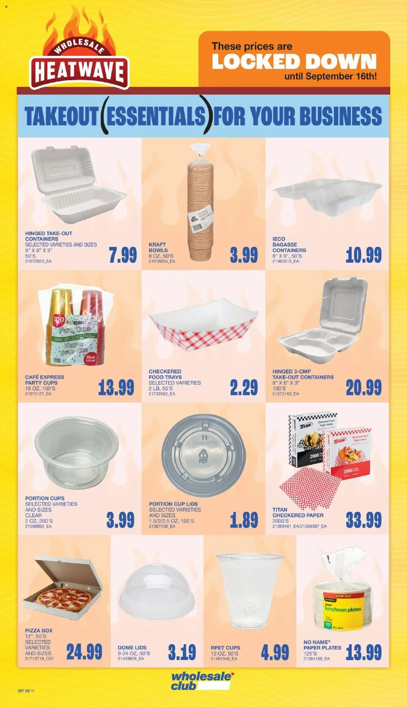 Wholesale Club flyer valid from Jul 30, 2026 | Page: 18 | Products: Meat, Salami, Ham