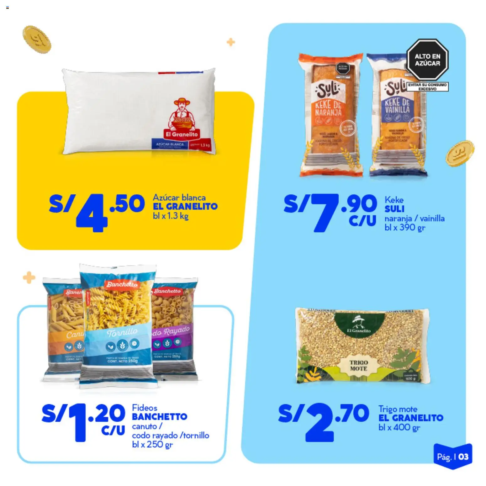 Catálogo Mass válido desde 08.05.2026 | Página: 3 | Productos: Fideos