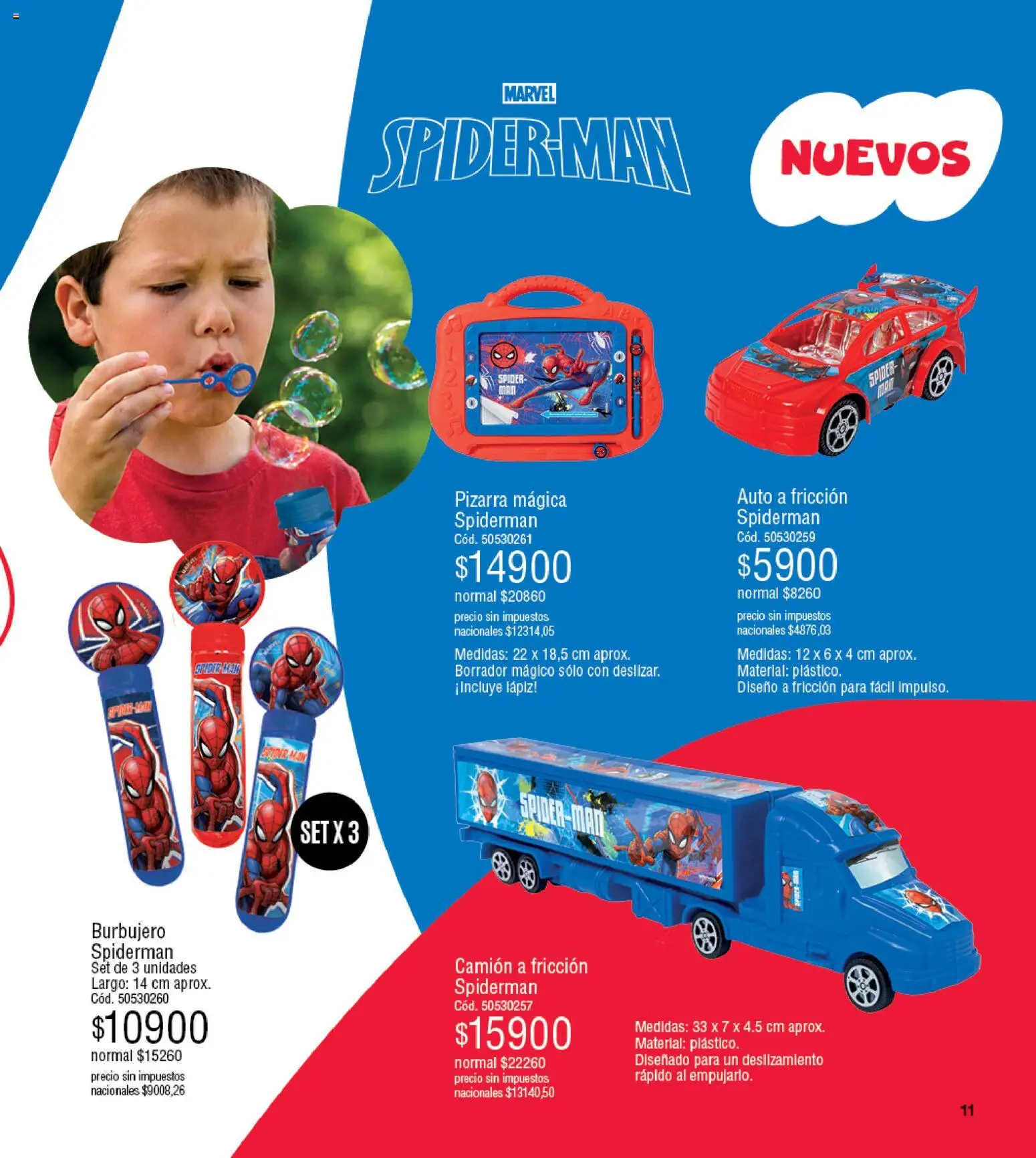 Millanel - Catálogo │ válido desde el 20/07/2026 | Página: 11 | Productos: Pizarra
