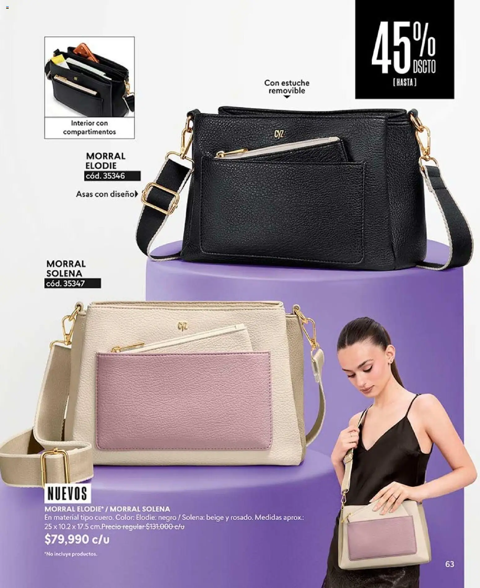CyZone revista - valida desde el 10/08/2026 | Página: 75 | Productos: Estuche, Morral