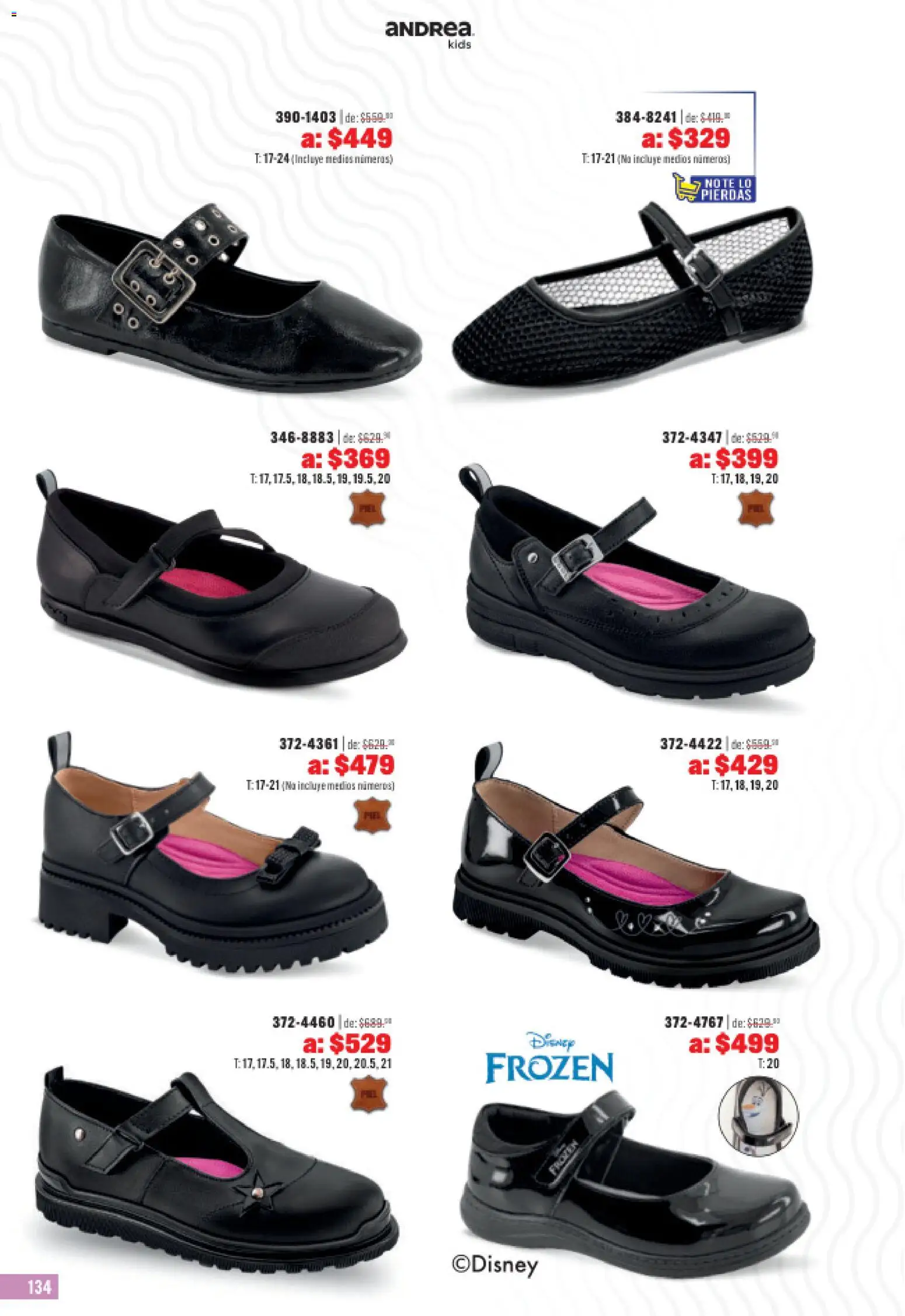 Nuevas ofertas de Andrea válidas en toda la República Mexicana desde el 31.05.2026. ¡Encuentra las mejores ofertas en Andrea catálogo Outlet! | Página: 134