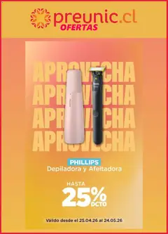 Preunic Ofertas válido desde el 11.05.2026 | Página: 8 | Productos: Afeitadora, Depiladora