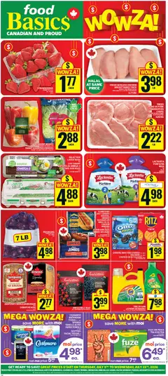 Preview of Food Basics weekly flyer - Ajax from shop Food Basics valid from Jul 9, 2026