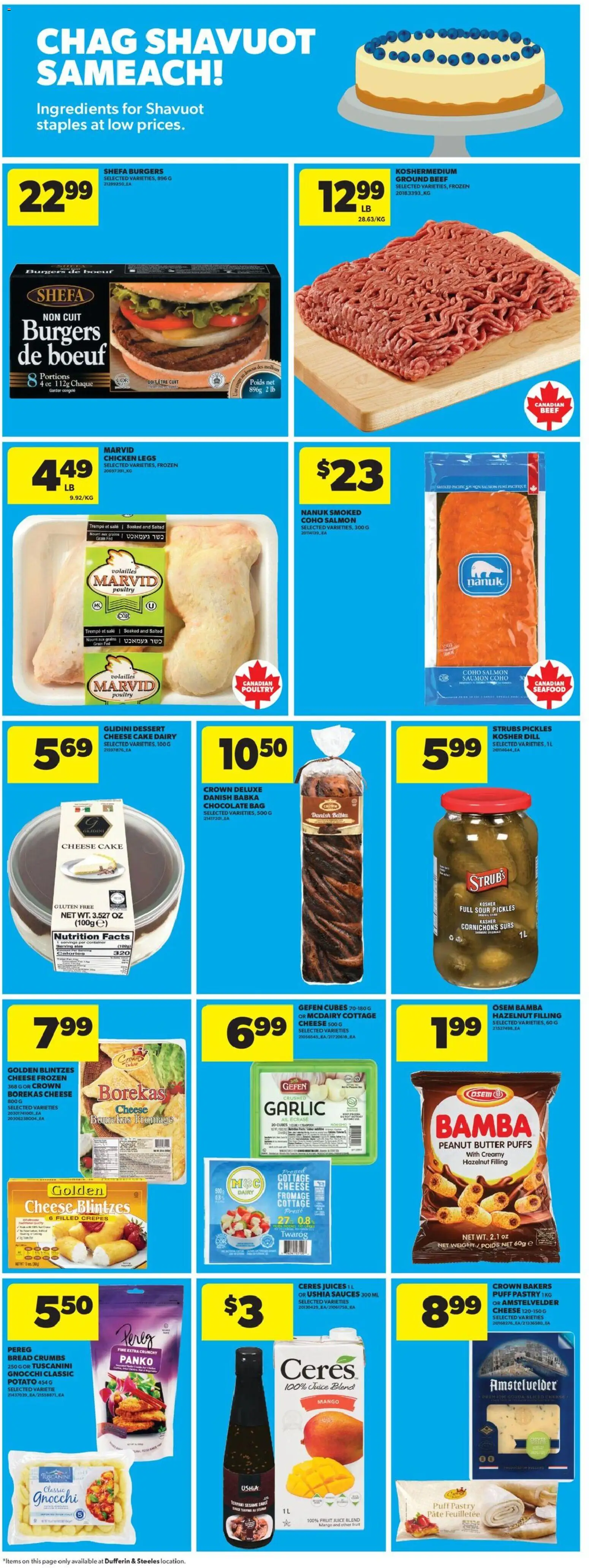 Real Canadian Superstore flyer valid from 21.05.2026 | Page: 28 | Products: Butter, Cheese, Bread, Chicken