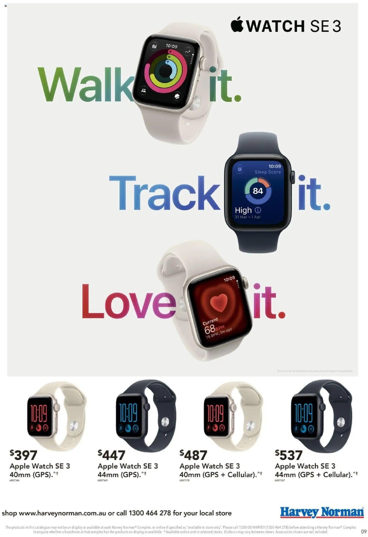 Harvey Norman catalogue - valid from 23/09/2026 | Page: 9 | Products: Accessories, Watch