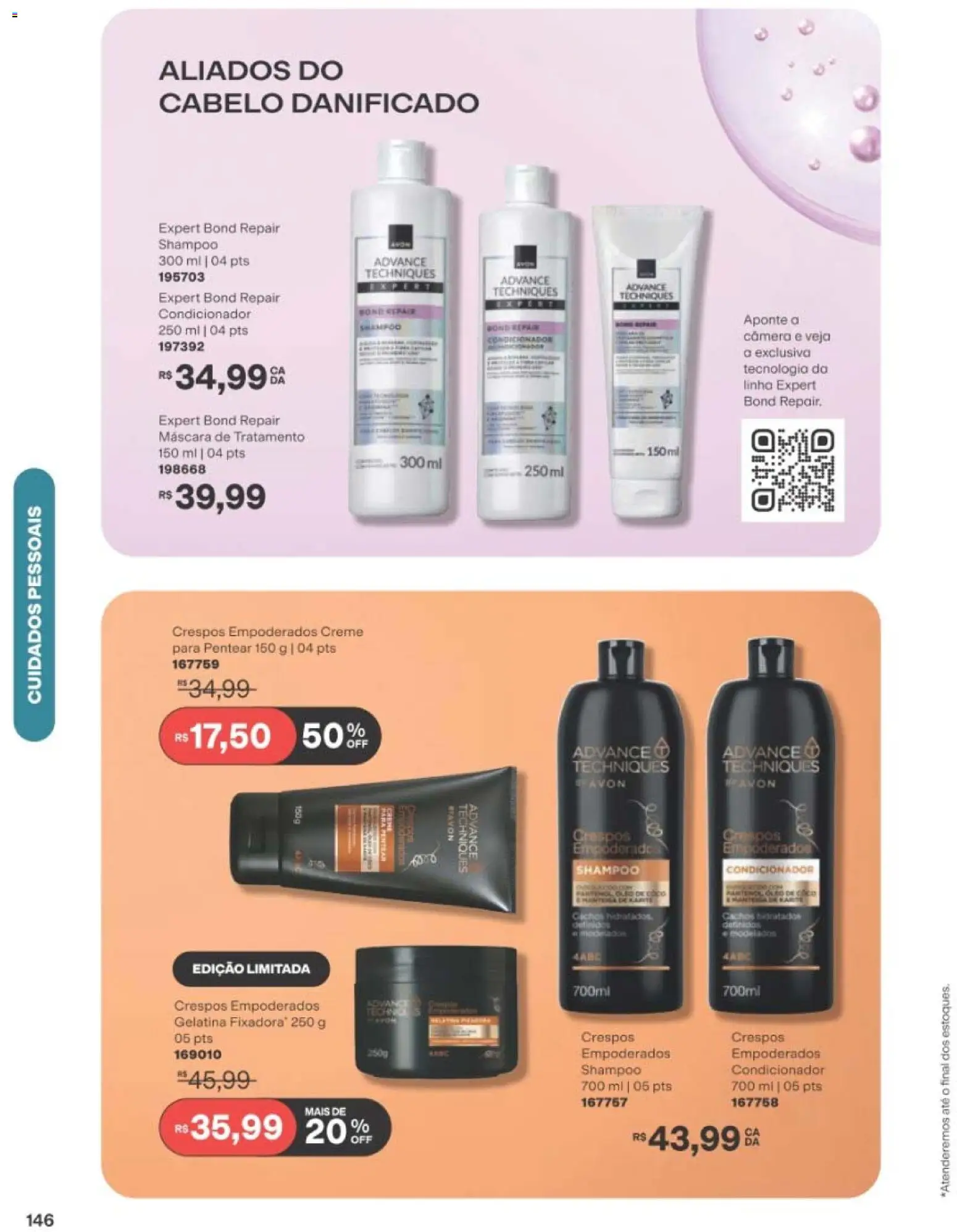 Avon Folheto - válido de 22/06/2026 | Página: 147 | Produtos: Coco, Creme, Creme para pentear, Gelatina