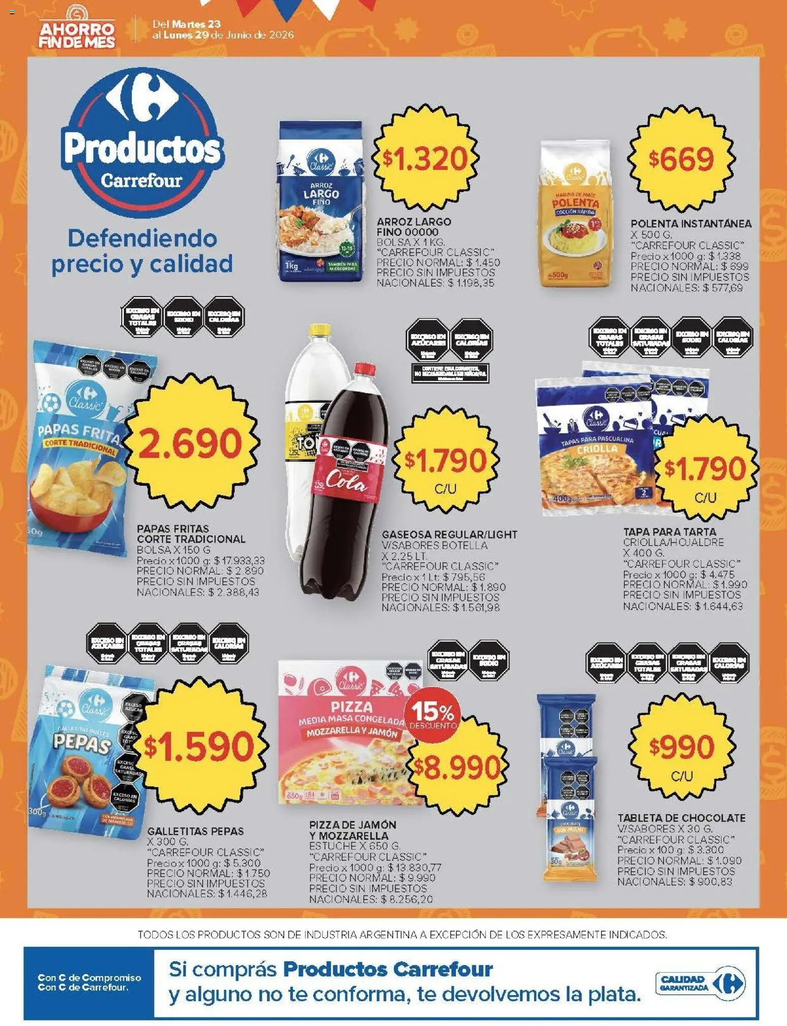 Carrefour Market catálogo │ válido desde el 23/06/2026 | Página: 18 | Productos: Botella, Estuche, Chocolate, Té