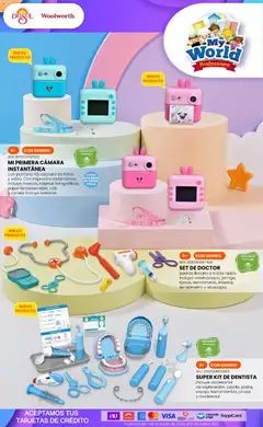 Vista previa de Del Sol y Woolworth catálogo El Castillo del Juguete, nuevo folleto de la tienda, válido en México a partir del 01/10/2026 | Página: 80 | Productos: Usb, Cámara, Tensiómetro
