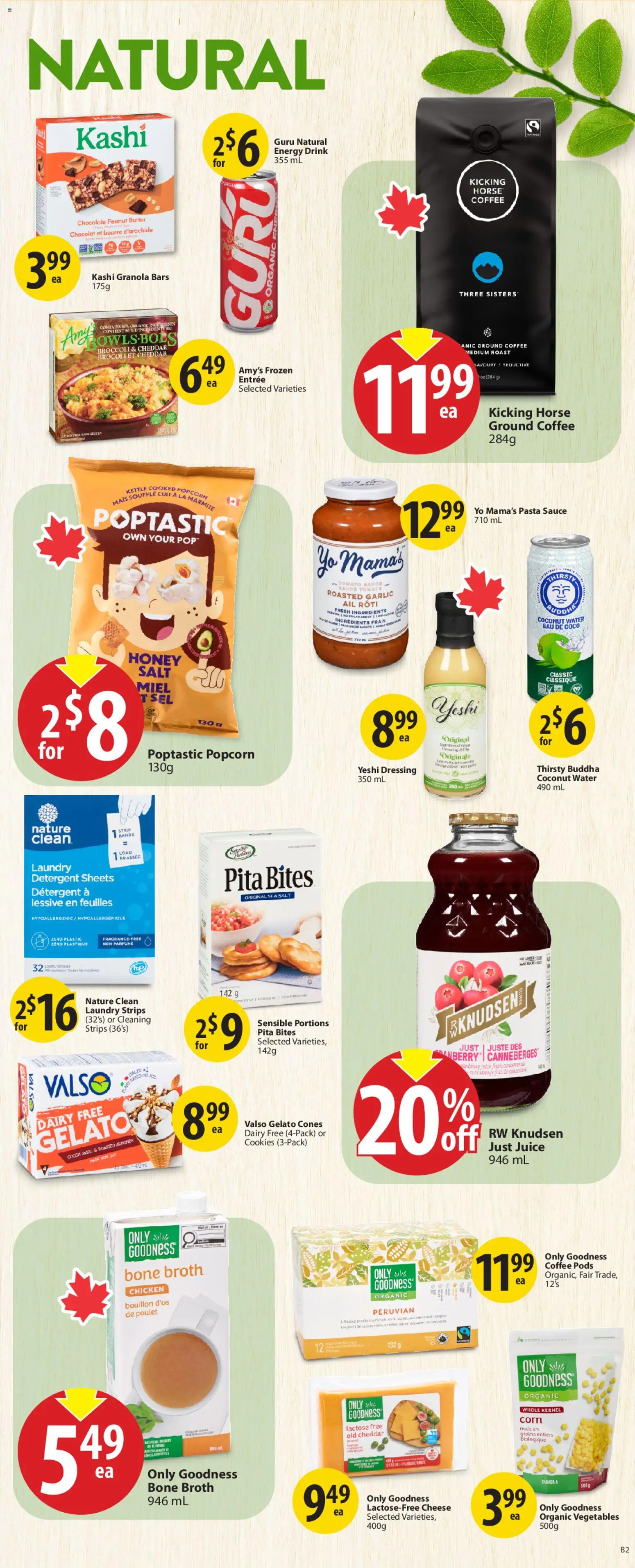 Save on foods flyer valid from 16.04.2026 | Page: 23 | Products: Cookies, Chocolate, Juice, Chicken