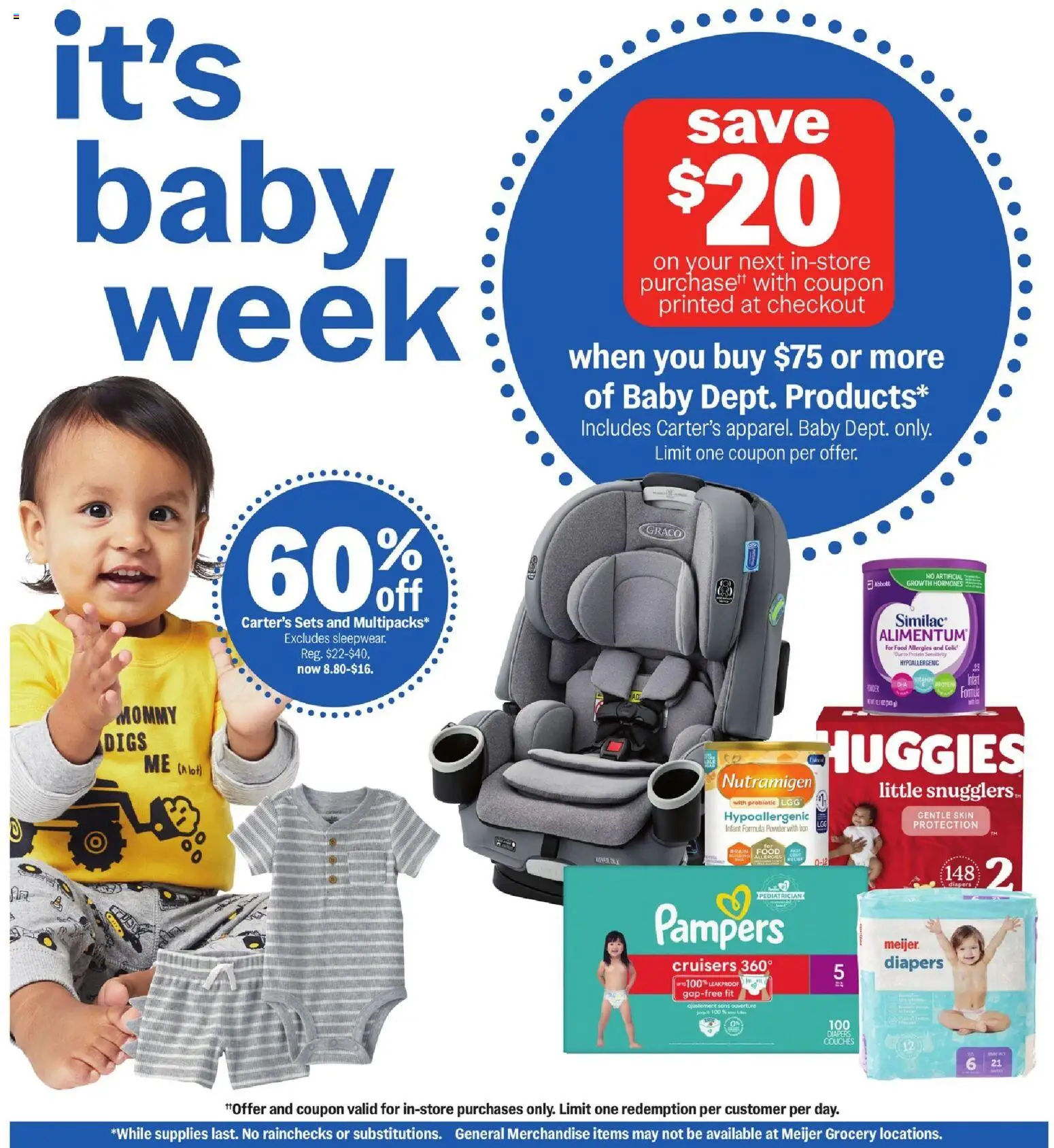 Meijer Weekly Ad - MI - valid from 06.05.2026 | Page: 28 | Products: Vitamin, Powder, Iron