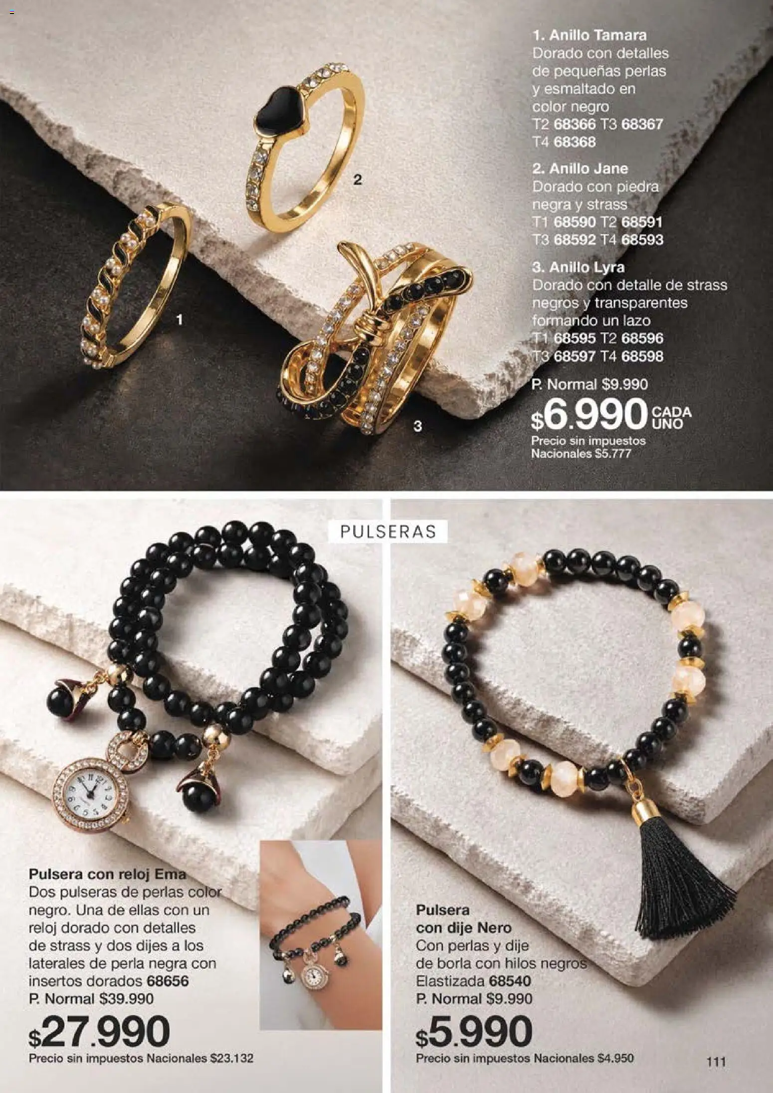 Gigot catálogo │ válido desde el 29/09/2026 | Página: 111 | Productos: Reloj, Pulsera, Anillo, Dije