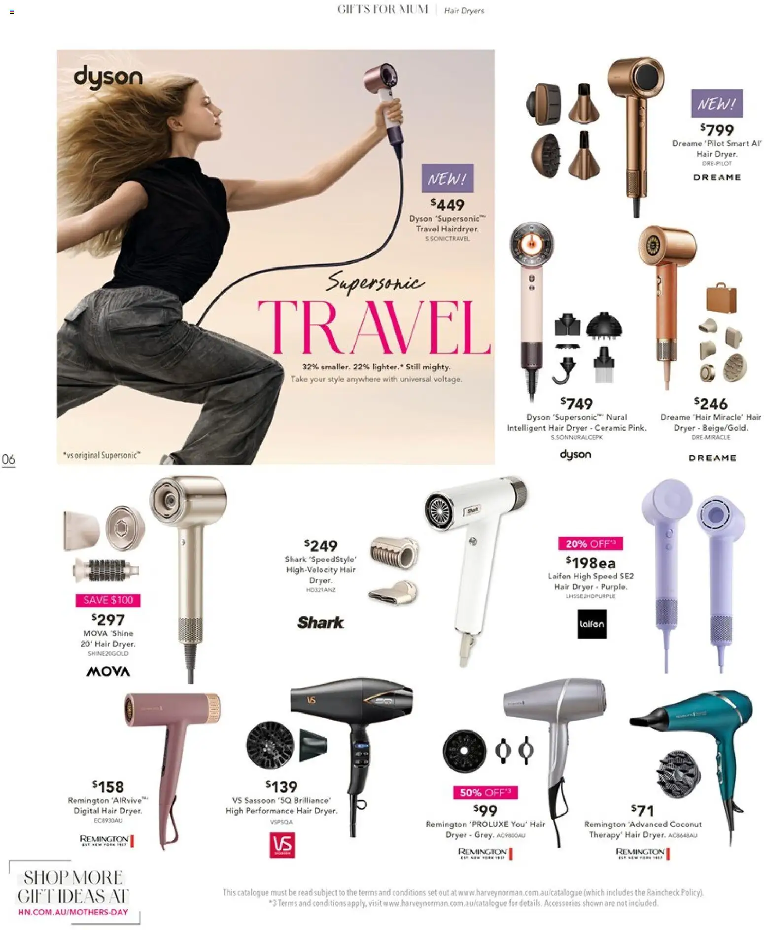 Harvey Norman catalogue - valid from 01.05.2026 | Page: 6 | Products: Accessories, Digital, Dryer, Hair dryer