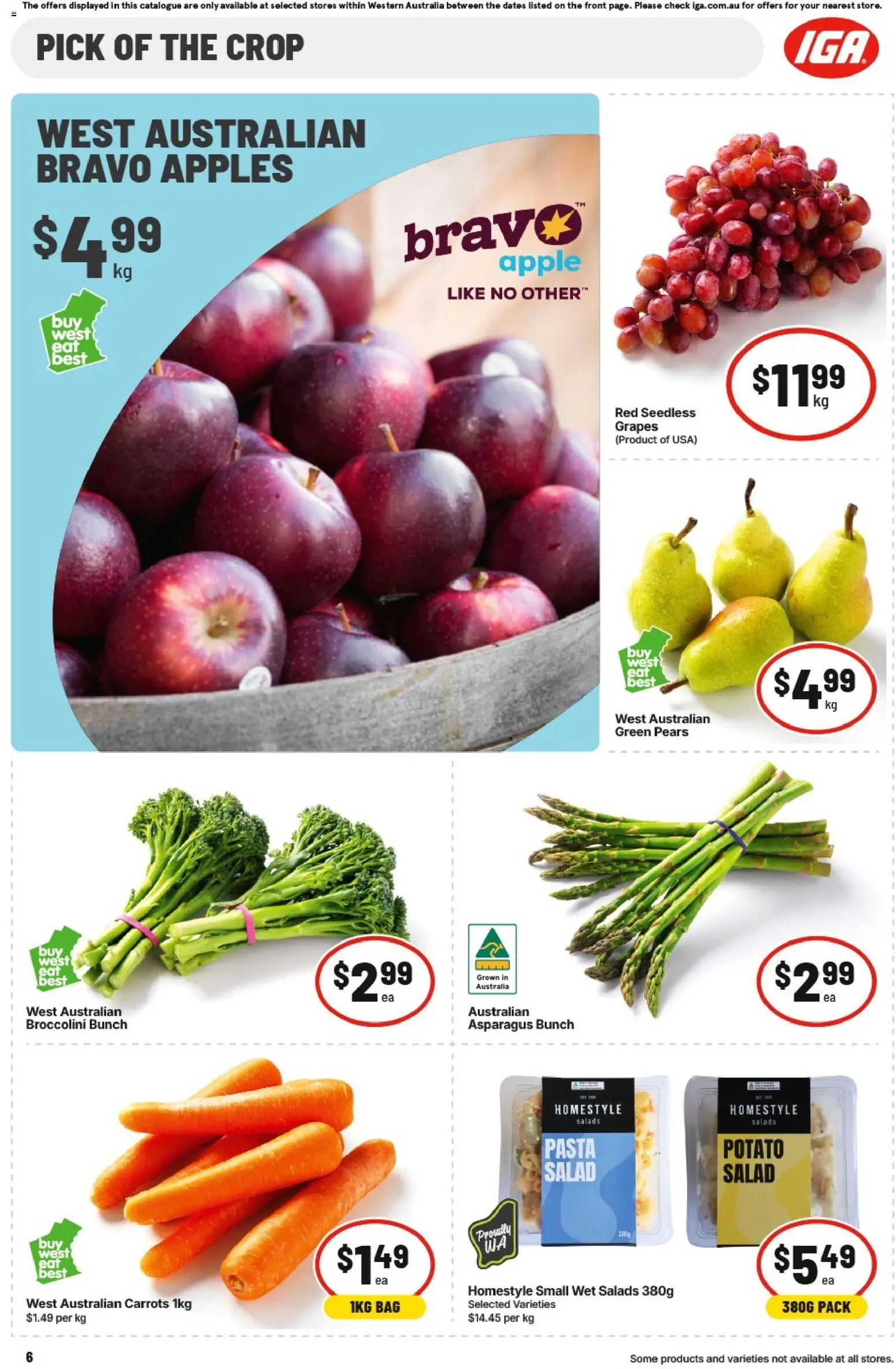 IGA catalogue - valid from 23/09/2026 | Page: 6 | Products: Mustard, Capsules, Red Bull, Laundry